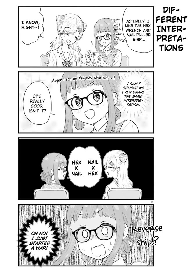 Uchida-san Is Definitely Not a Gal! Chapter 3 page 5 - Chapter 3
