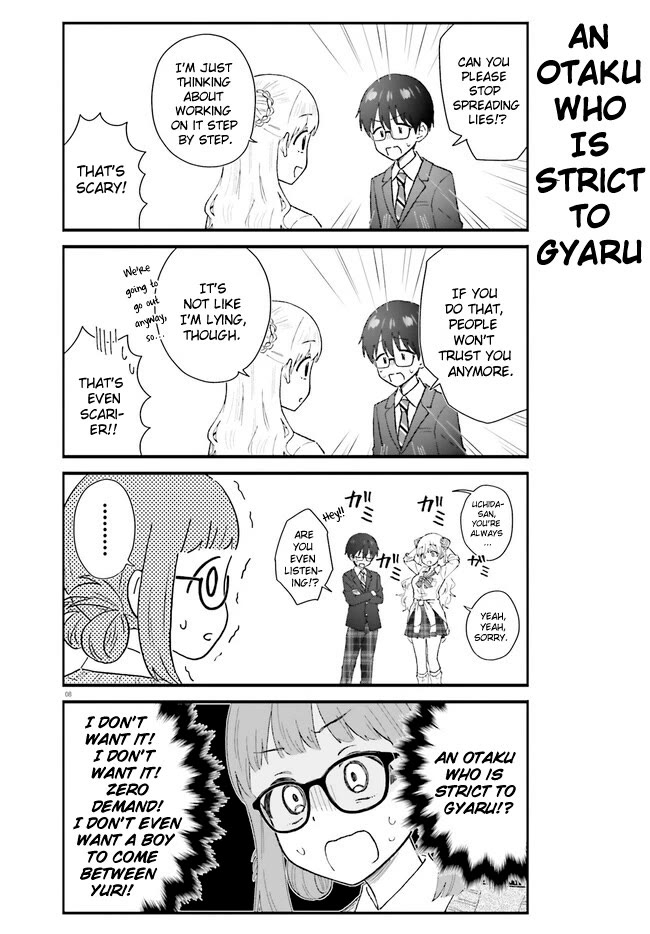 Uchida-san Is Definitely Not a Gal! Chapter 3 page 8 - Chapter 3
