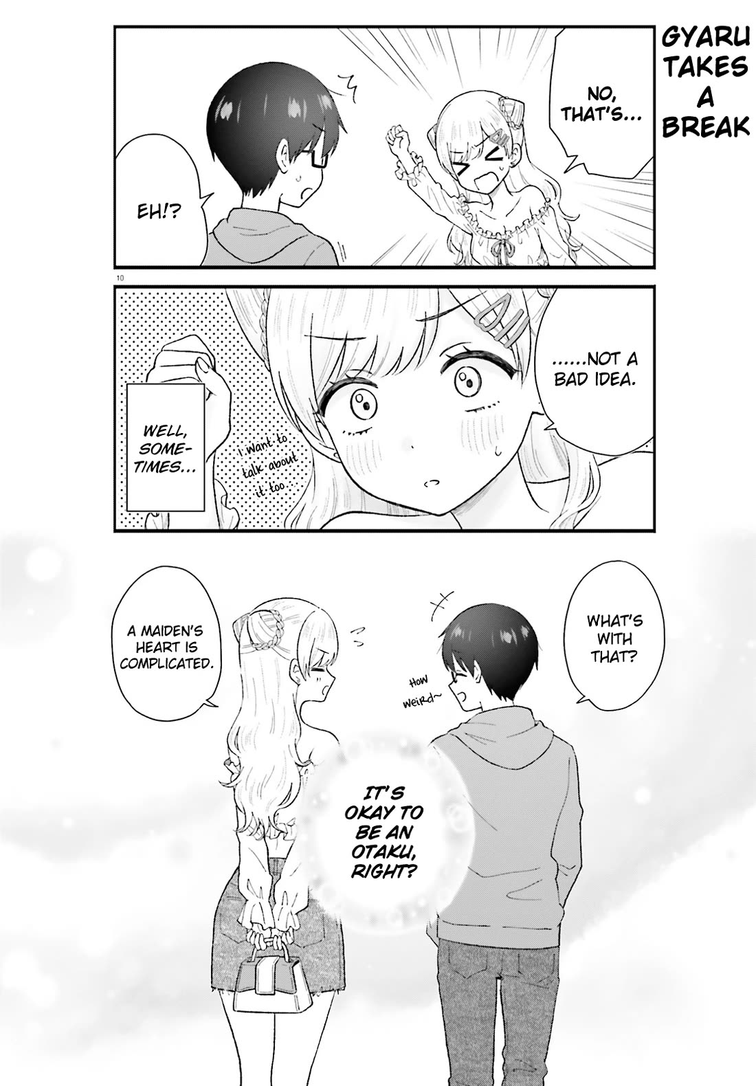 Uchida-san Is Definitely Not a Gal! Chapter 4 page 10 - Chapter 4