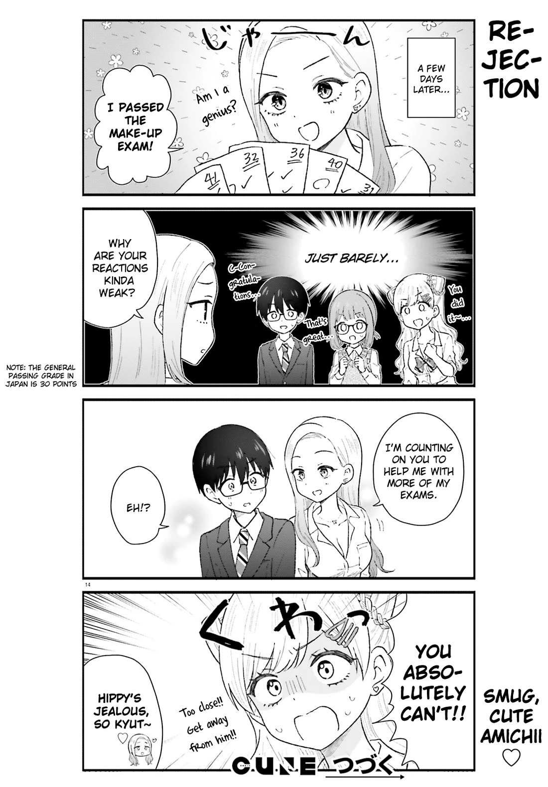 Uchida-san Is Definitely Not a Gal! Chapter 5 page 14 - Chapter 5