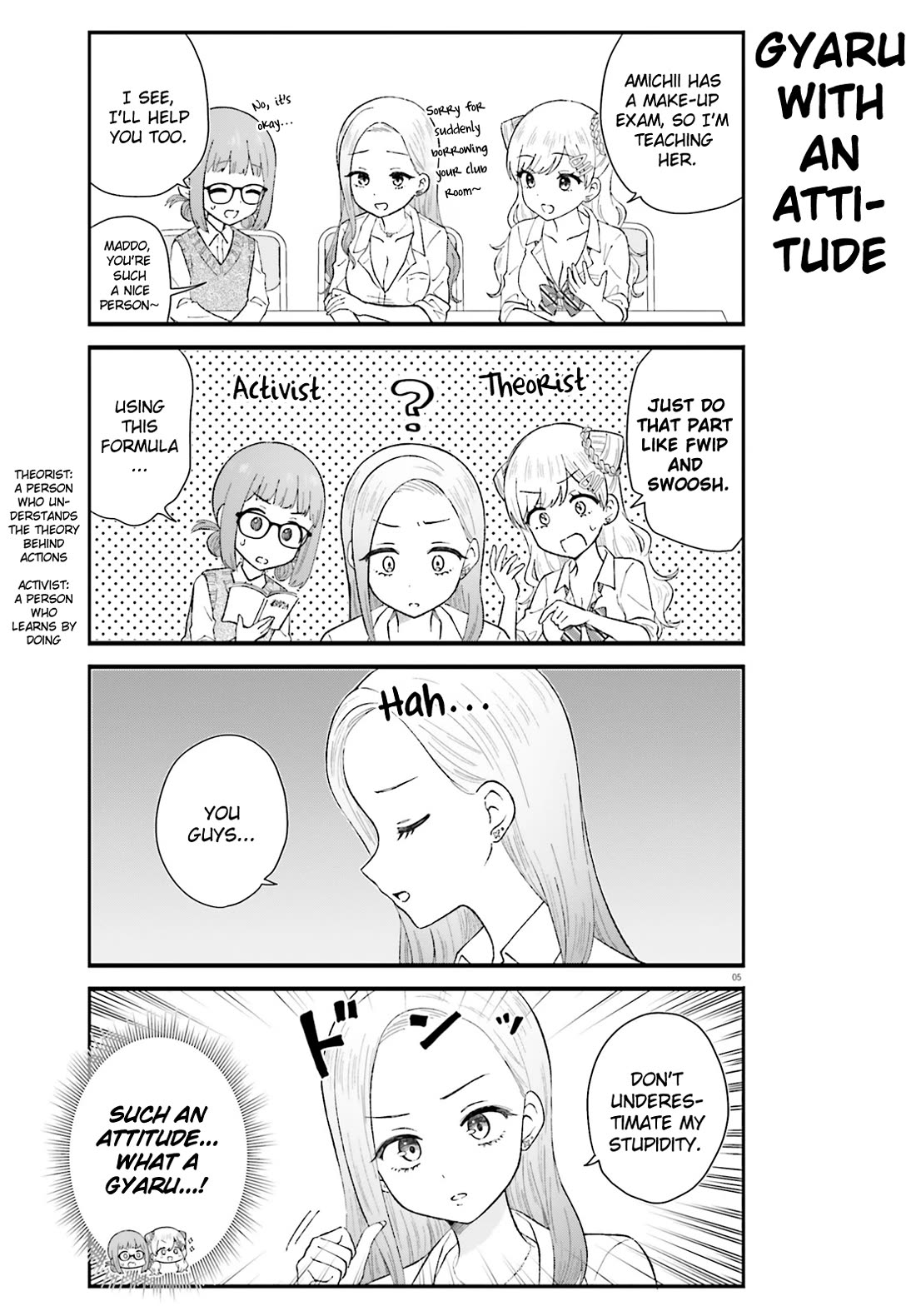 Uchida-san Is Definitely Not a Gal! Chapter 5 page 5 - Chapter 5
