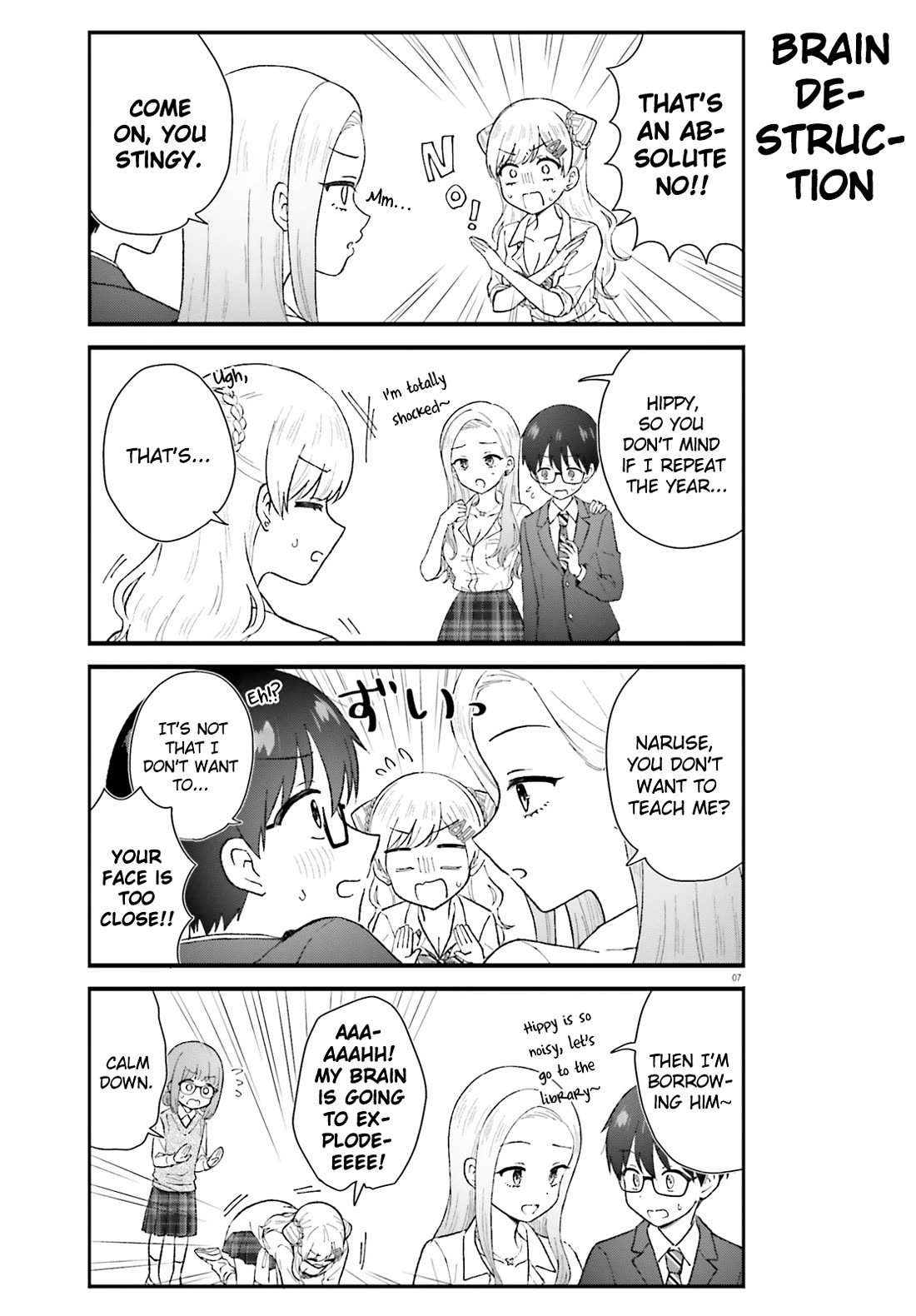 Uchida-san Is Definitely Not a Gal! Chapter 5 page 7 - Chapter 5