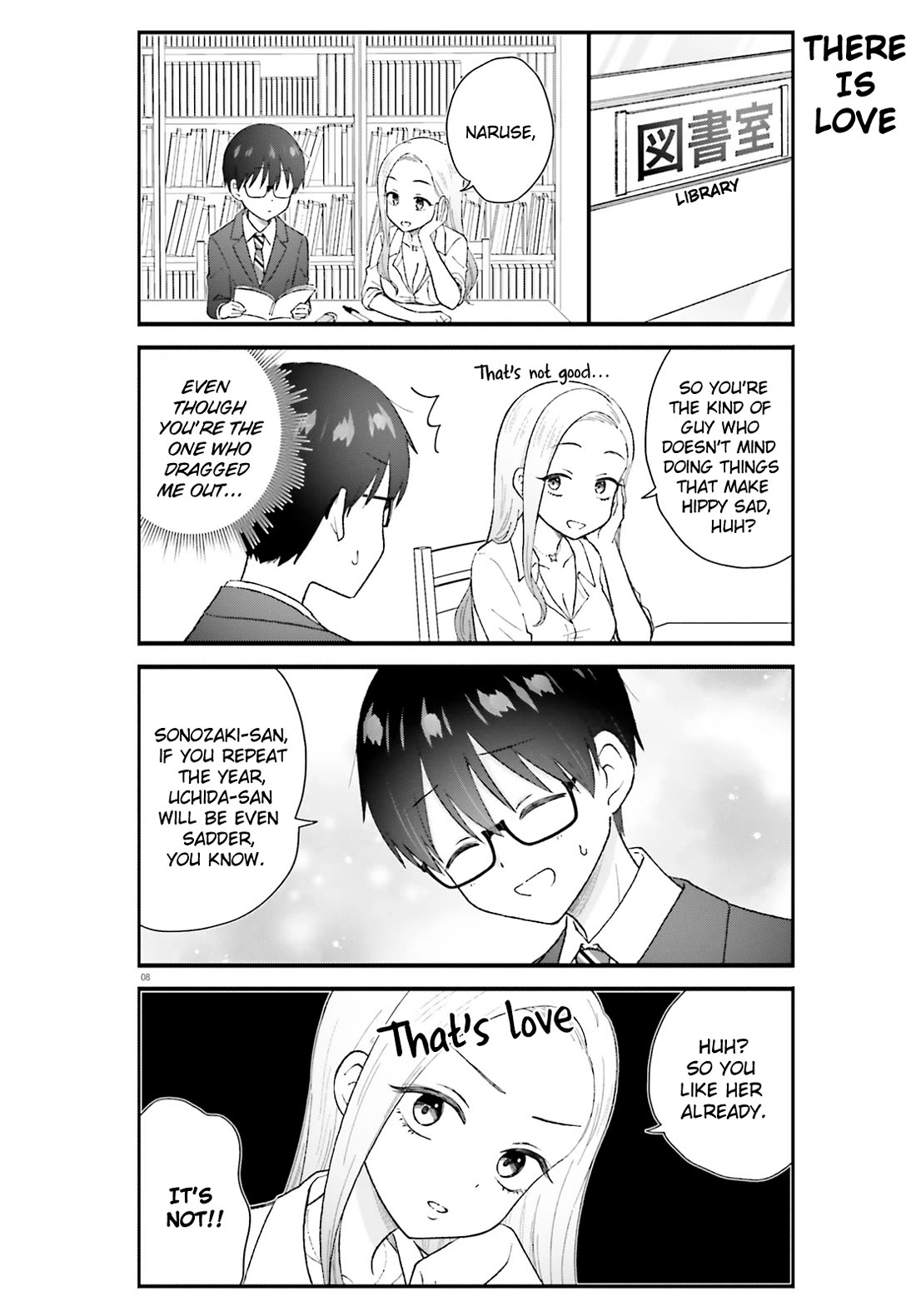 Uchida-san Is Definitely Not a Gal! Chapter 5 page 8 - Chapter 5