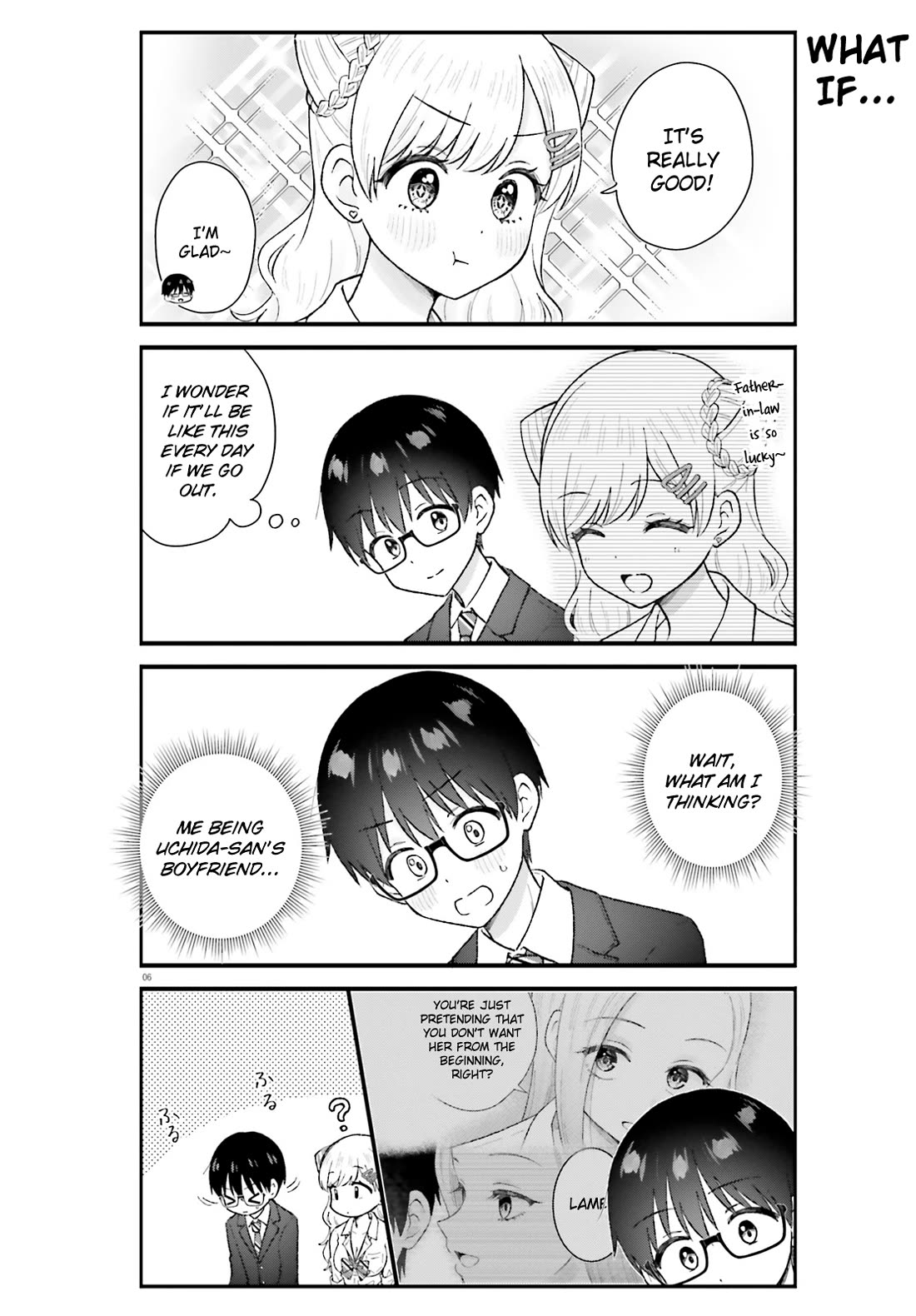 Uchida-san Is Definitely Not a Gal! Chapter 8 page 6 - Chapter 8