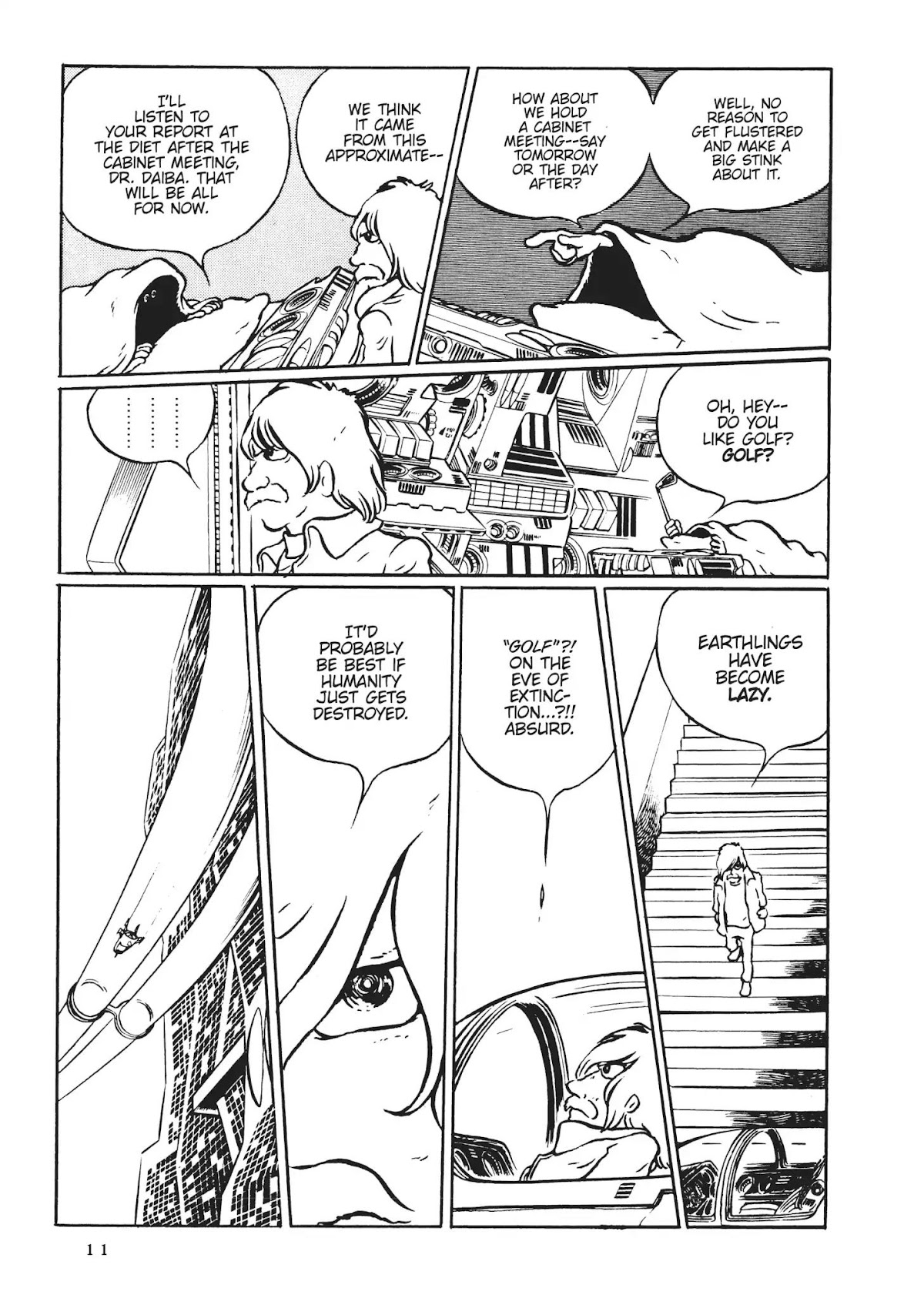 Uchuu Kaizoku Captain Harlock Chapter 1 page 11 - Chapter 1