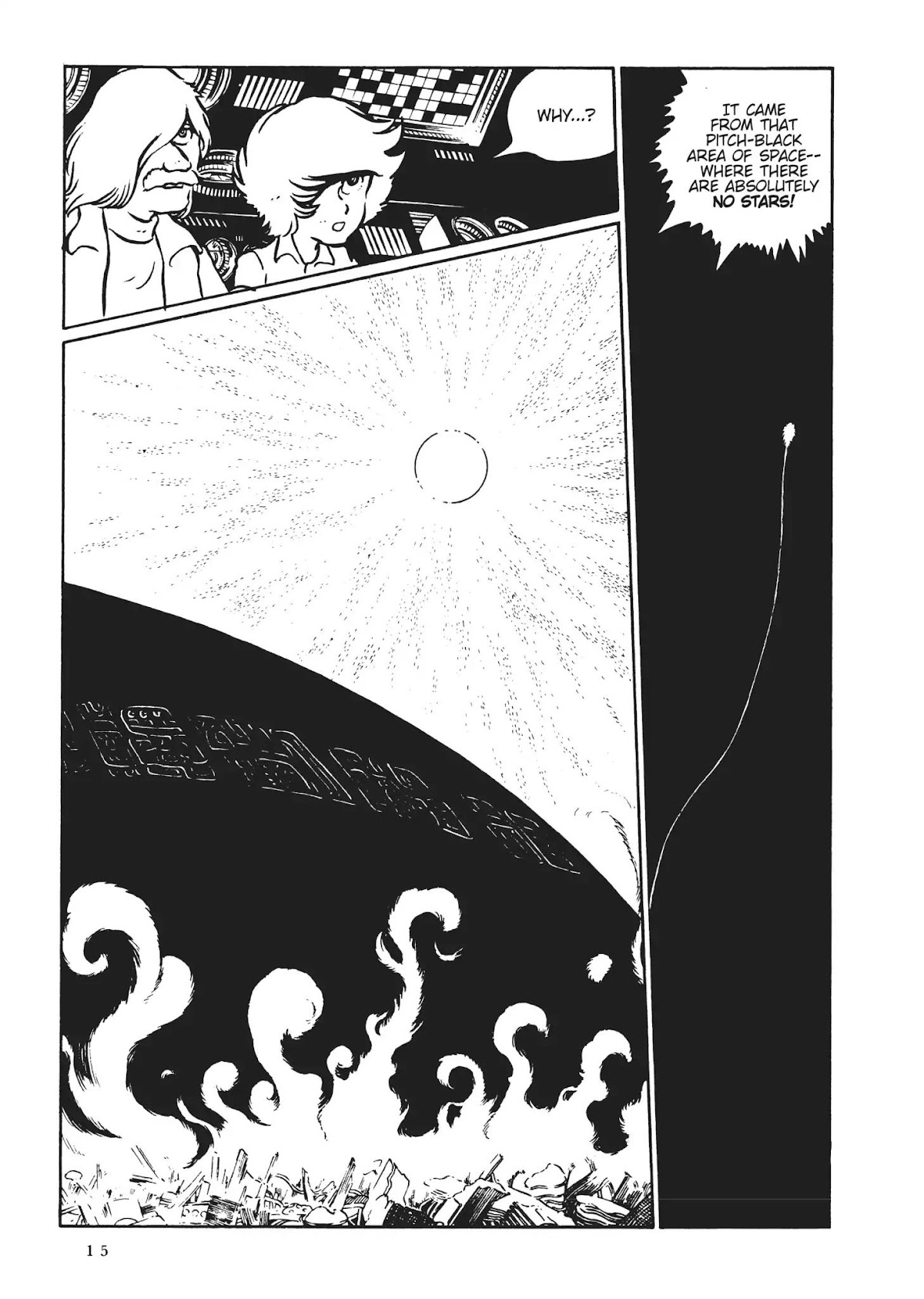 Uchuu Kaizoku Captain Harlock Chapter 1 page 15 - Chapter 1