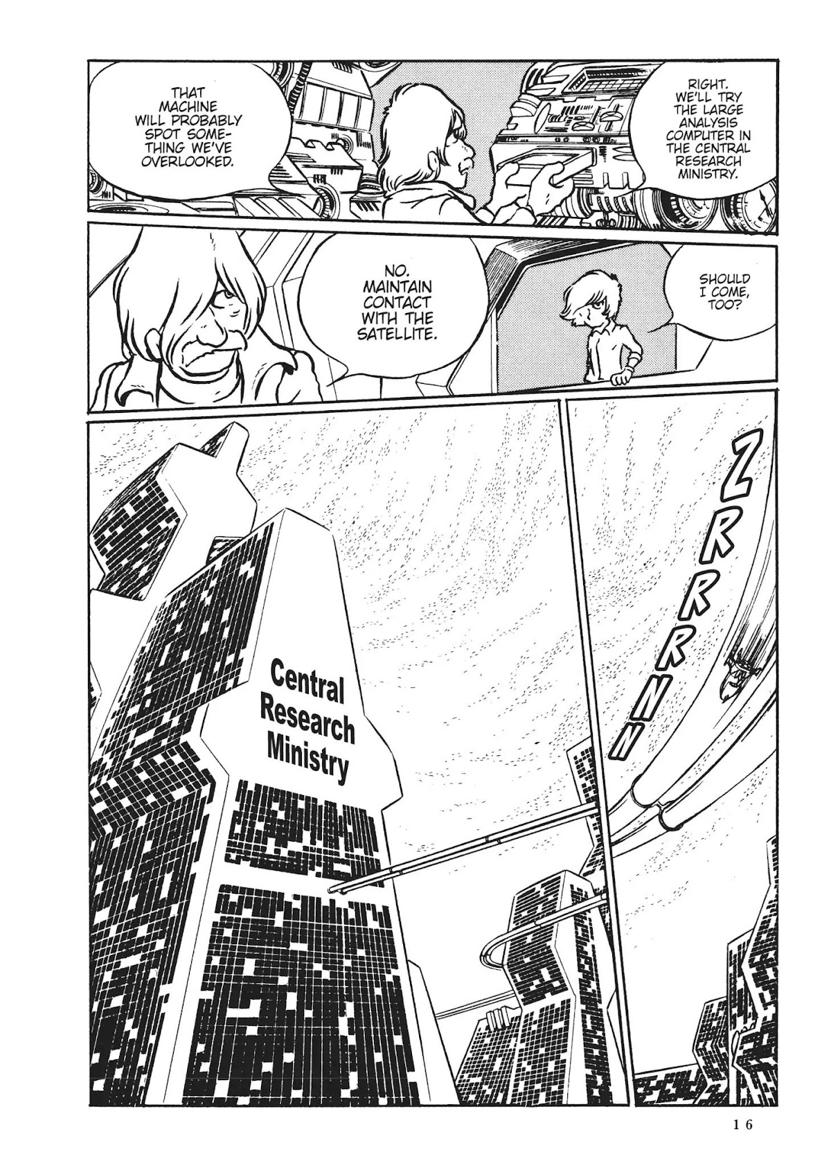 Uchuu Kaizoku Captain Harlock Chapter 1 page 16 - Chapter 1