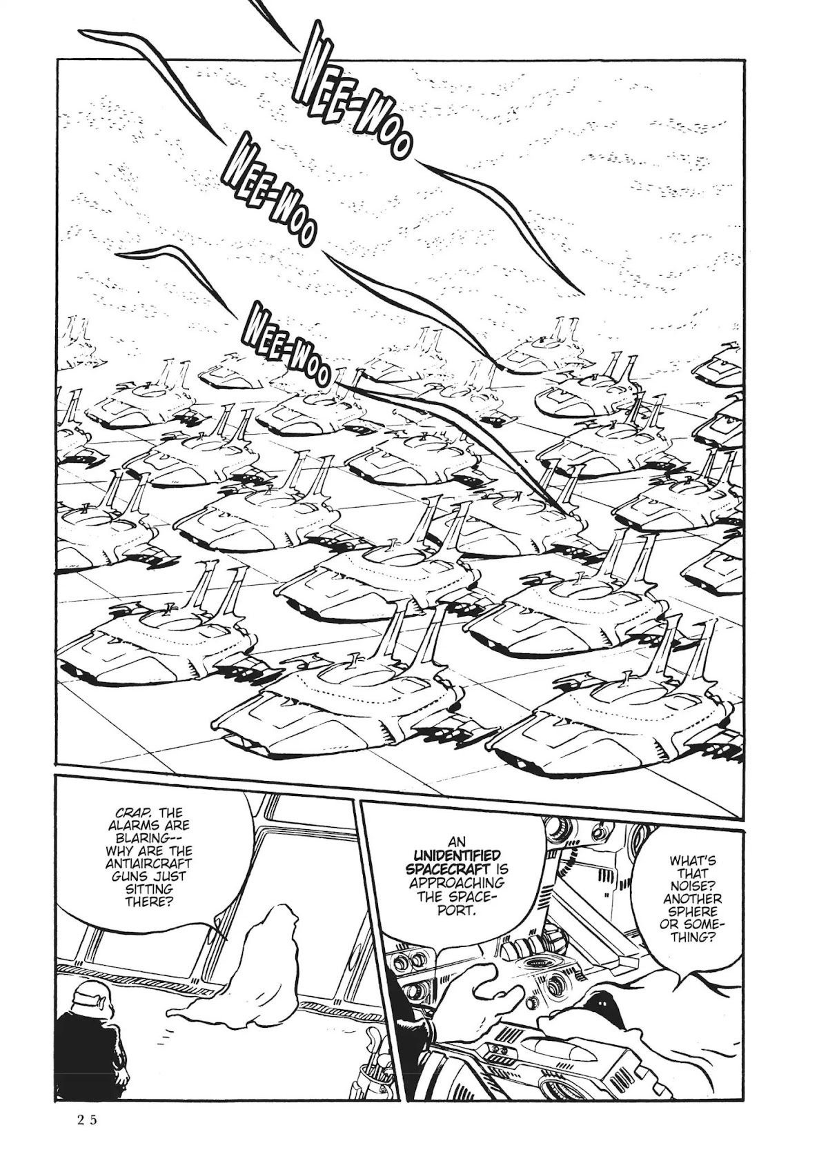 Uchuu Kaizoku Captain Harlock Chapter 1 page 25 - Chapter 1