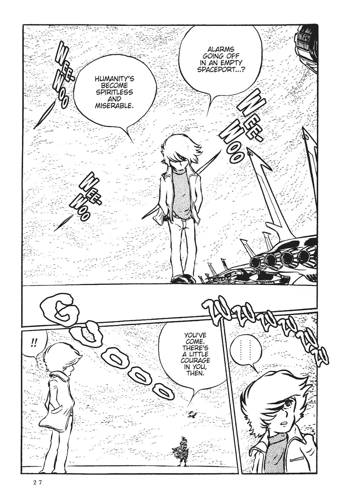 Uchuu Kaizoku Captain Harlock Chapter 1 page 27 - Chapter 1