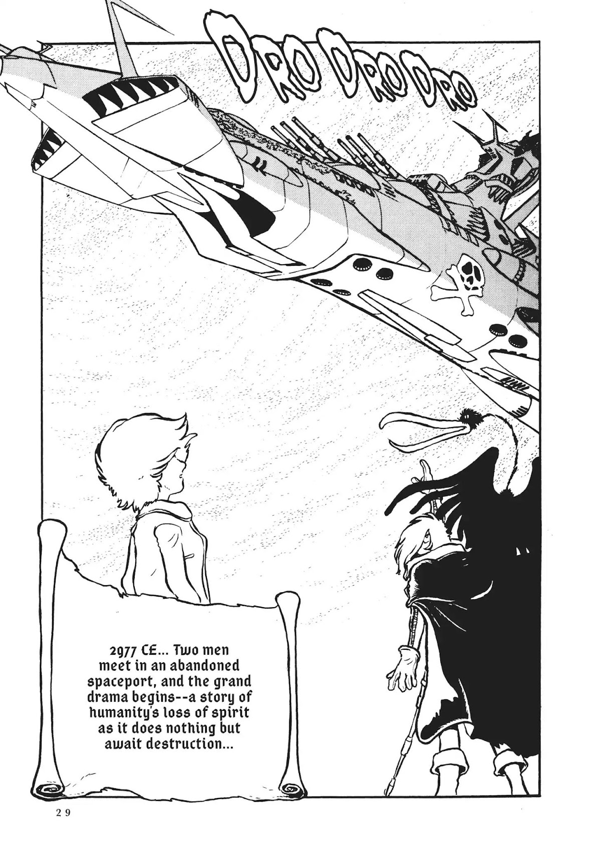 Uchuu Kaizoku Captain Harlock Chapter 1 page 29 - Chapter 1