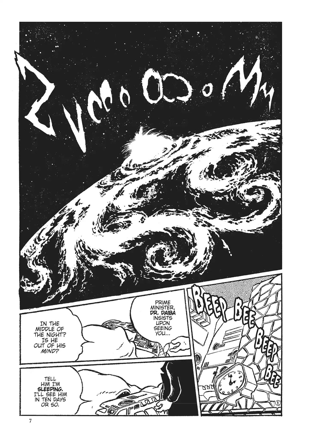Uchuu Kaizoku Captain Harlock Chapter 1 page 7 - Chapter 1