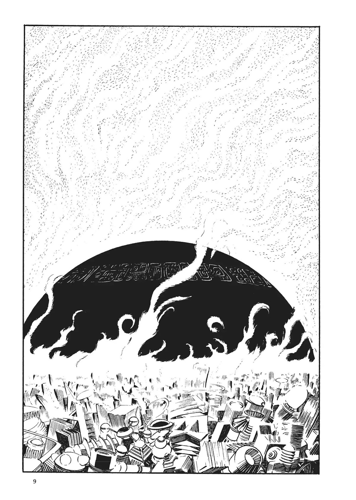 Uchuu Kaizoku Captain Harlock Chapter 1 page 9 - Chapter 1