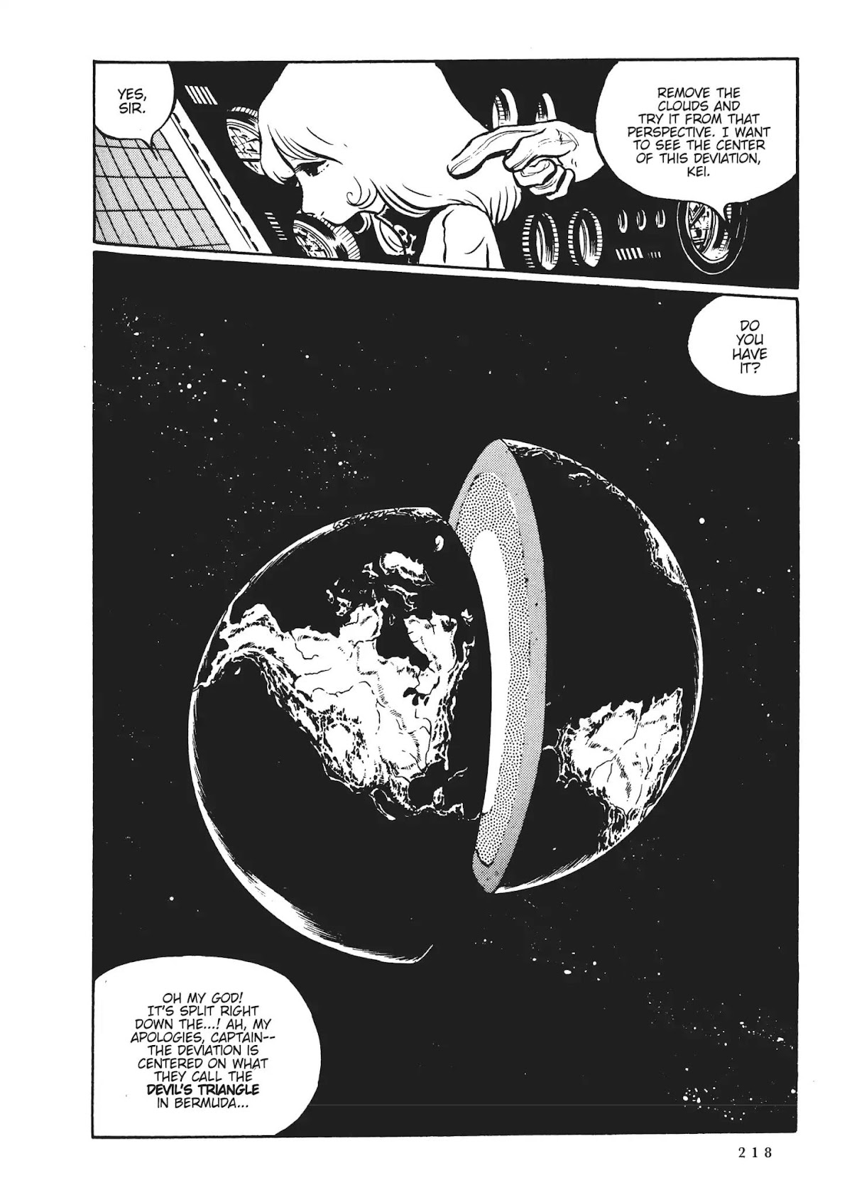 Uchuu Kaizoku Captain Harlock Chapter 10 page 3 - Chapter 10