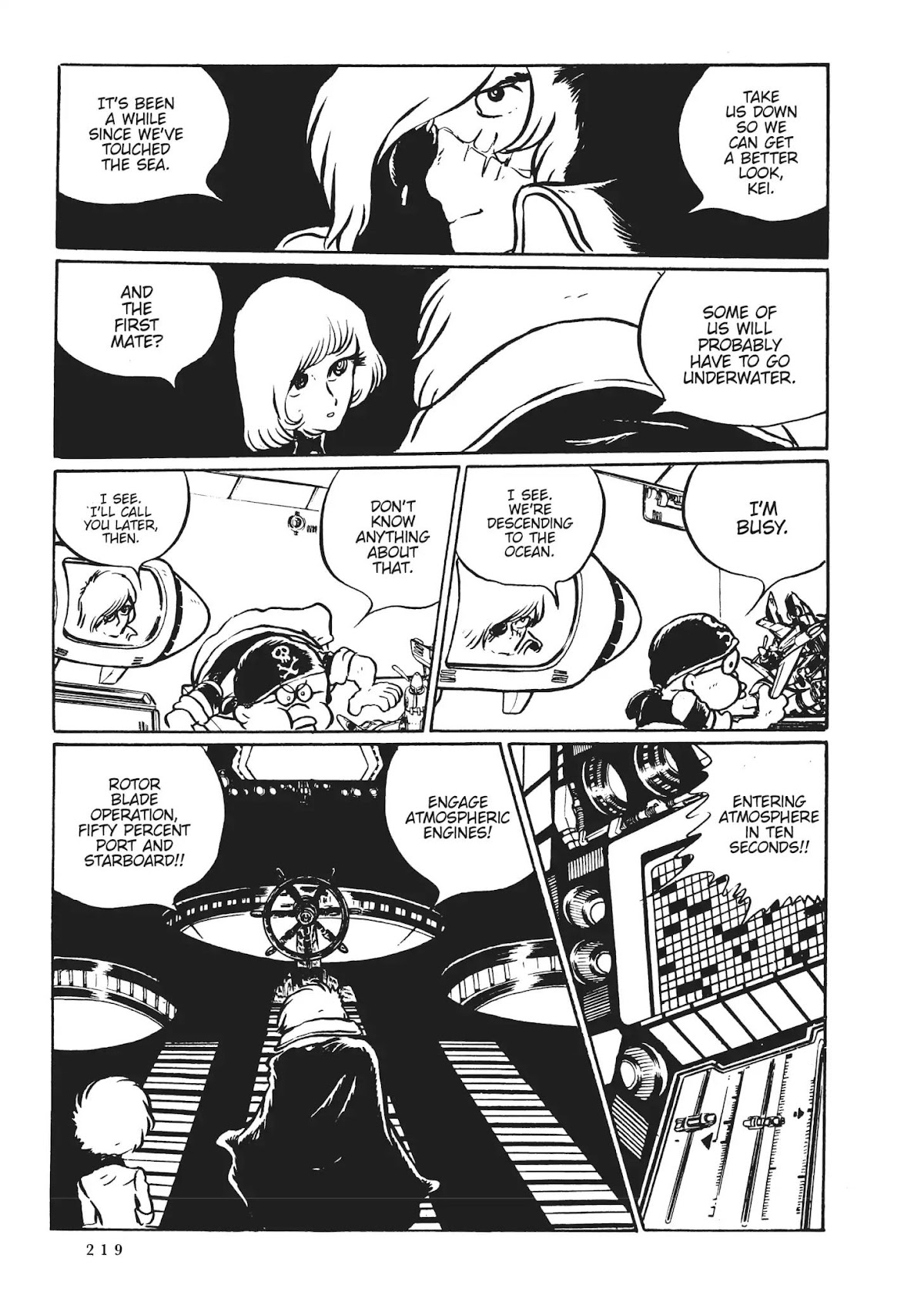Uchuu Kaizoku Captain Harlock Chapter 10 page 4 - Chapter 10