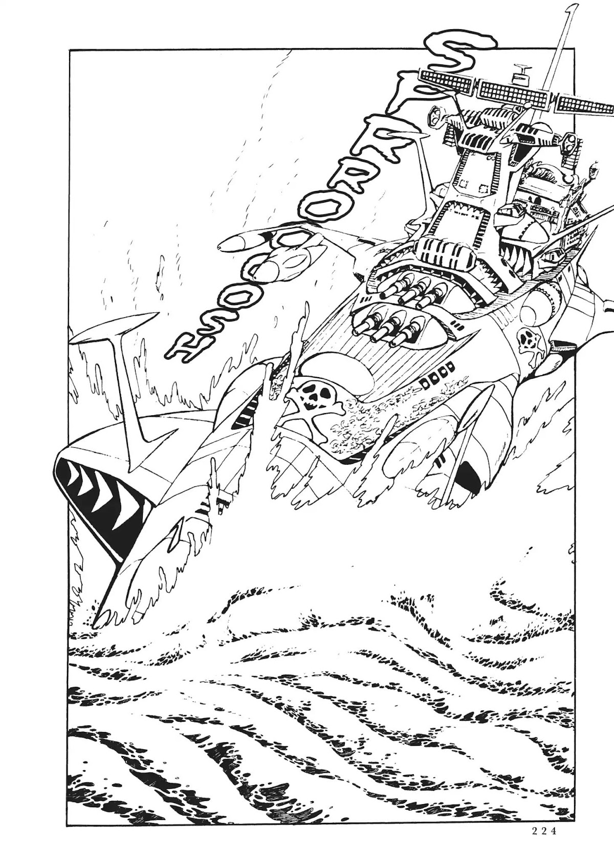 Uchuu Kaizoku Captain Harlock Chapter 10 page 8 - Chapter 10