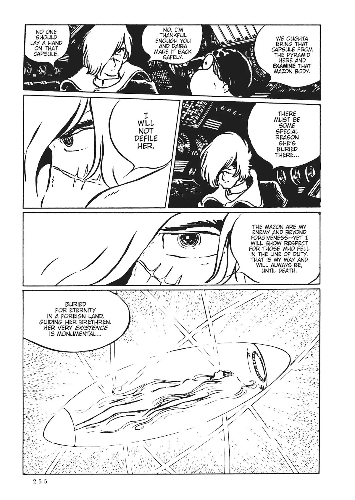 Uchuu Kaizoku Captain Harlock Chapter 11 page 14 - Chapter 11