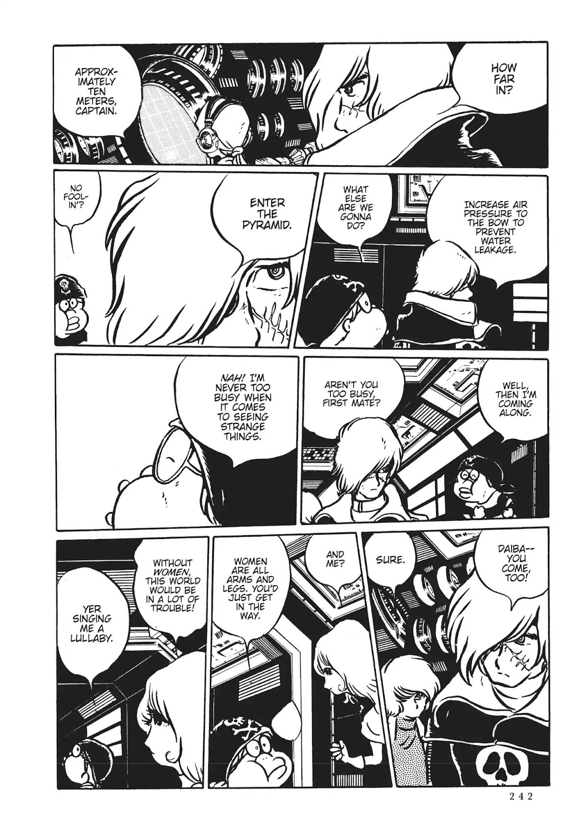 Uchuu Kaizoku Captain Harlock Chapter 11 page 3 - Chapter 11
