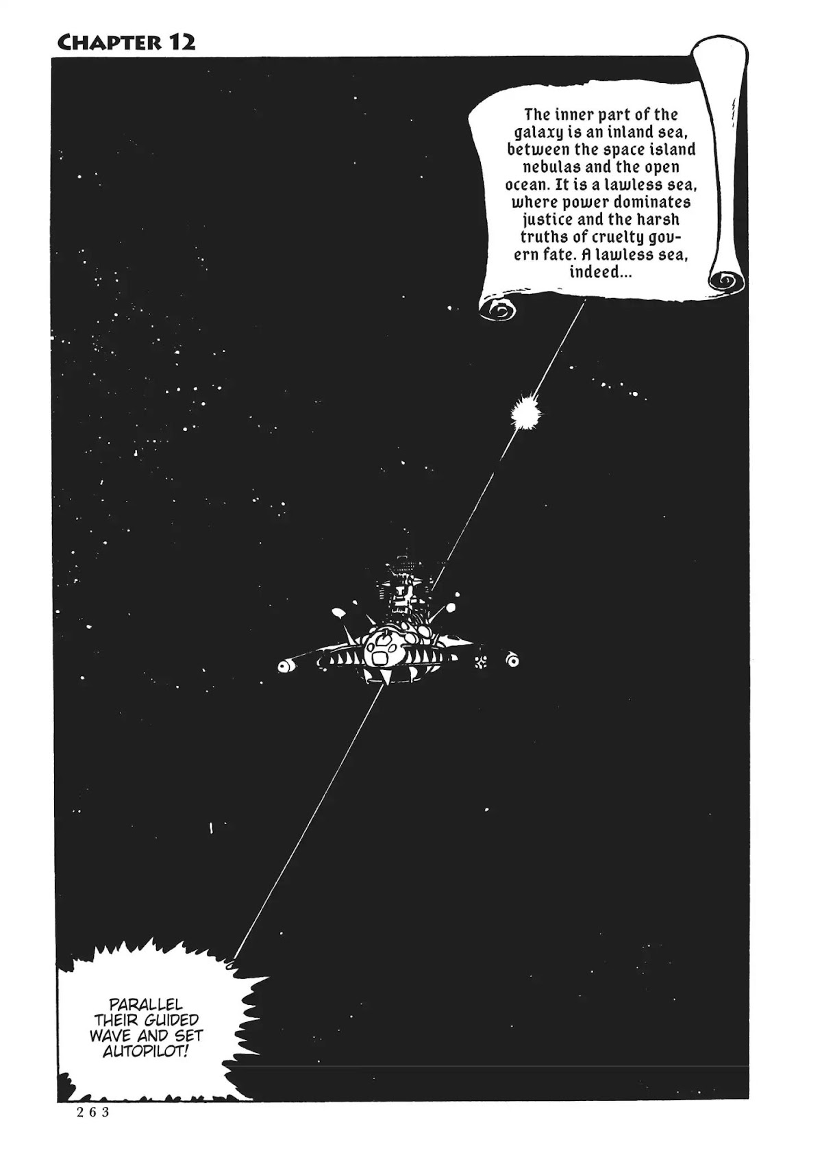 Uchuu Kaizoku Captain Harlock Chapter 12 page 1 - Chapter 12