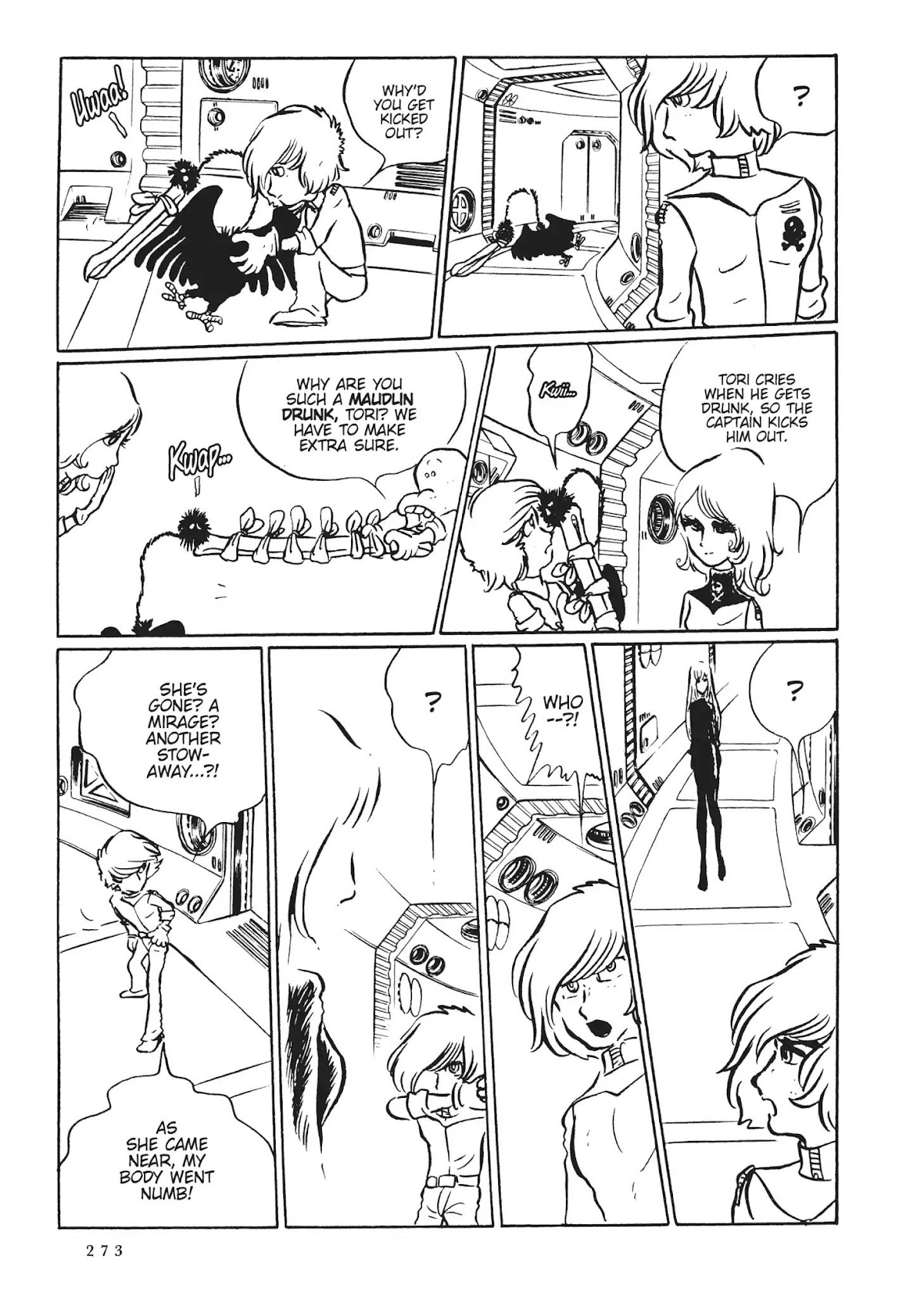 Uchuu Kaizoku Captain Harlock Chapter 12 page 10 - Chapter 12