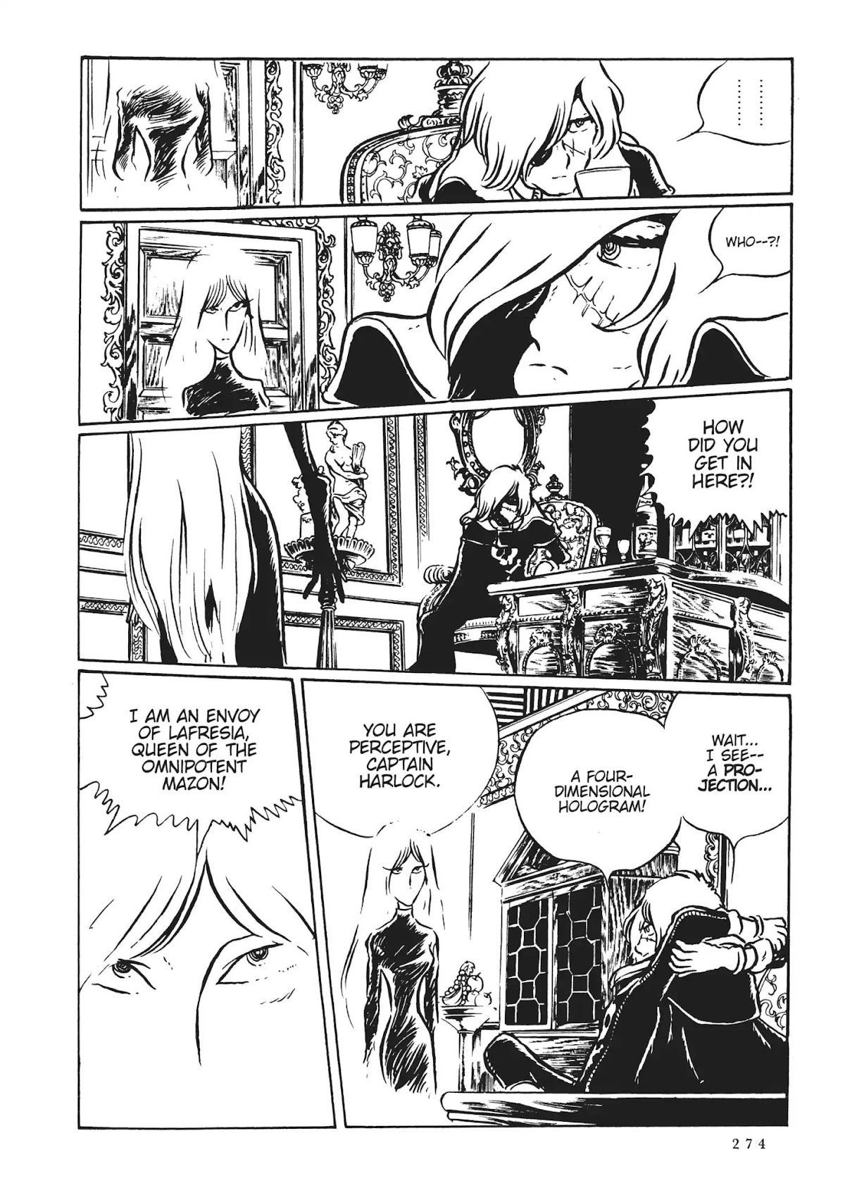 Uchuu Kaizoku Captain Harlock Chapter 12 page 11 - Chapter 12