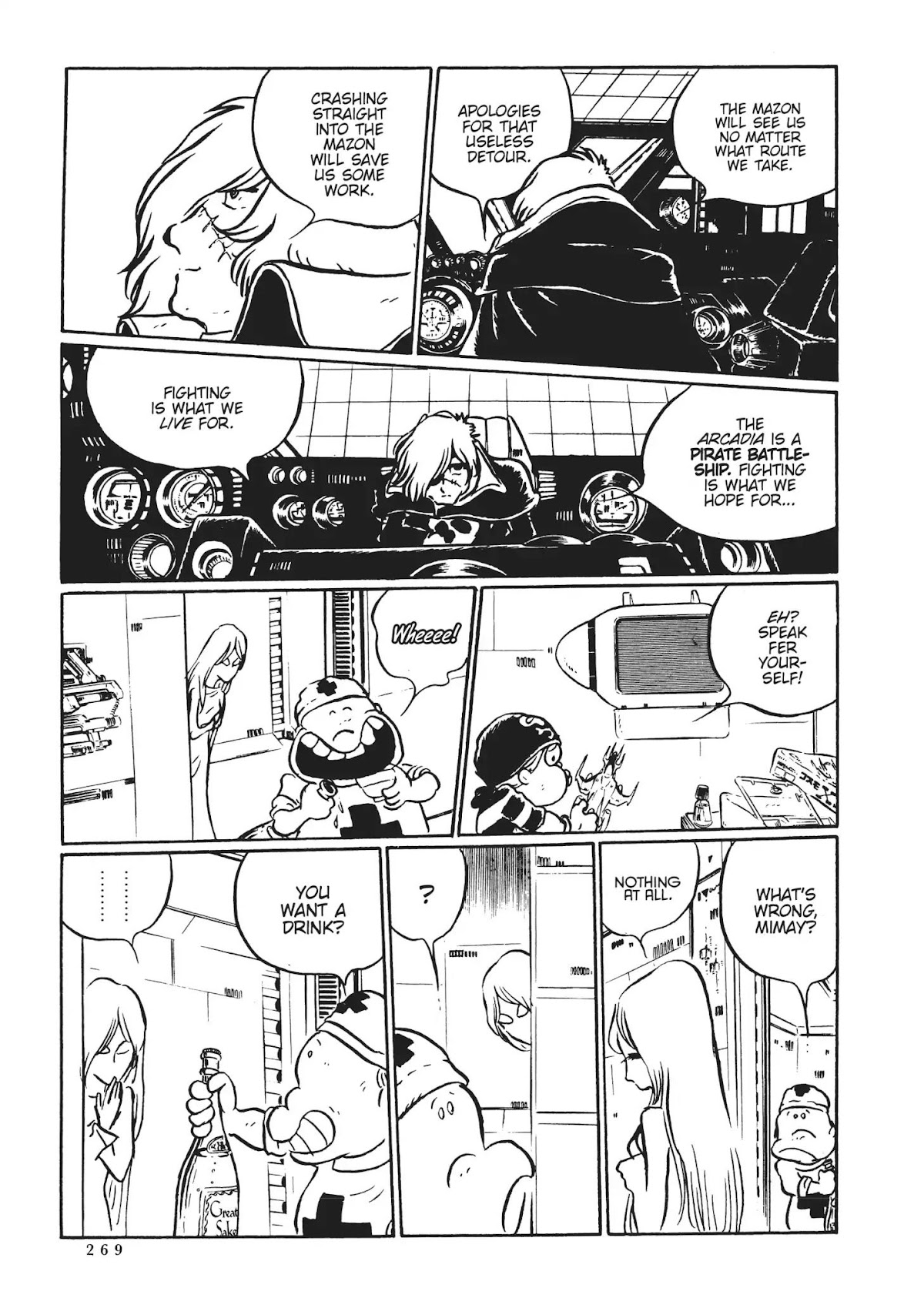 Uchuu Kaizoku Captain Harlock Chapter 12 page 6 - Chapter 12