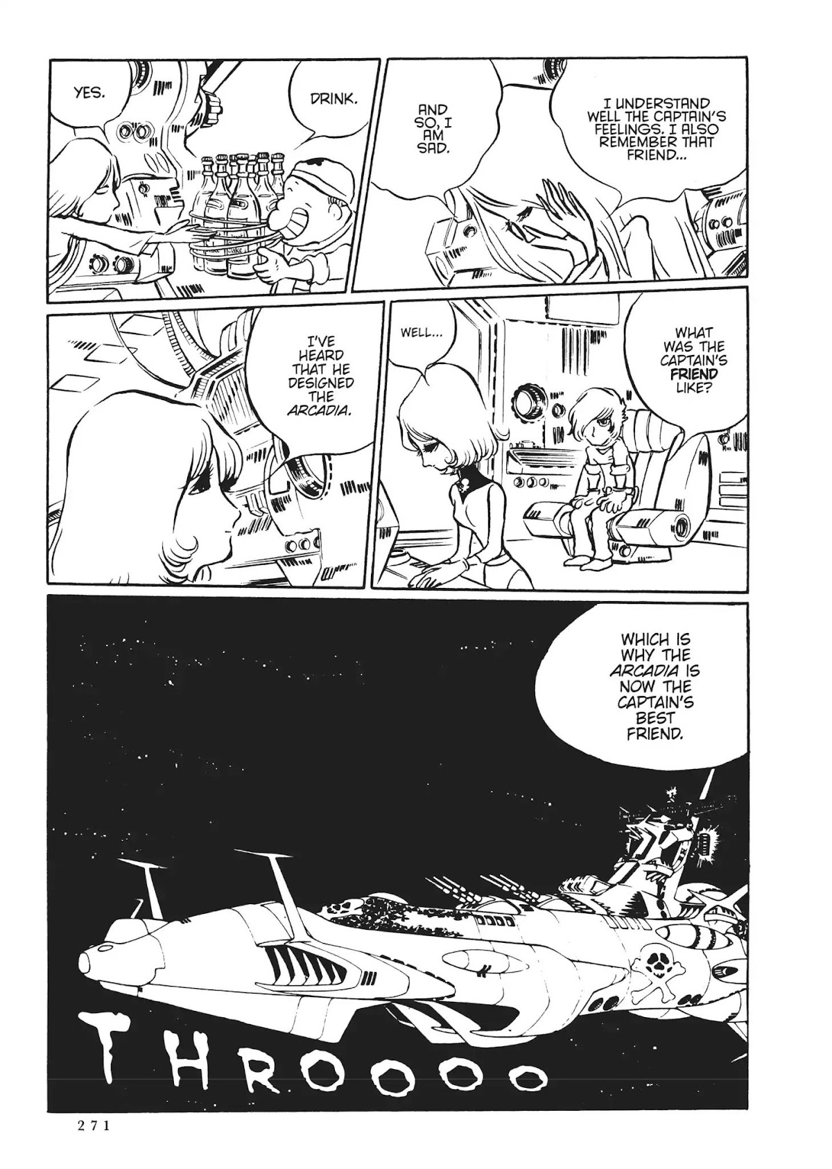 Uchuu Kaizoku Captain Harlock Chapter 12 page 8 - Chapter 12
