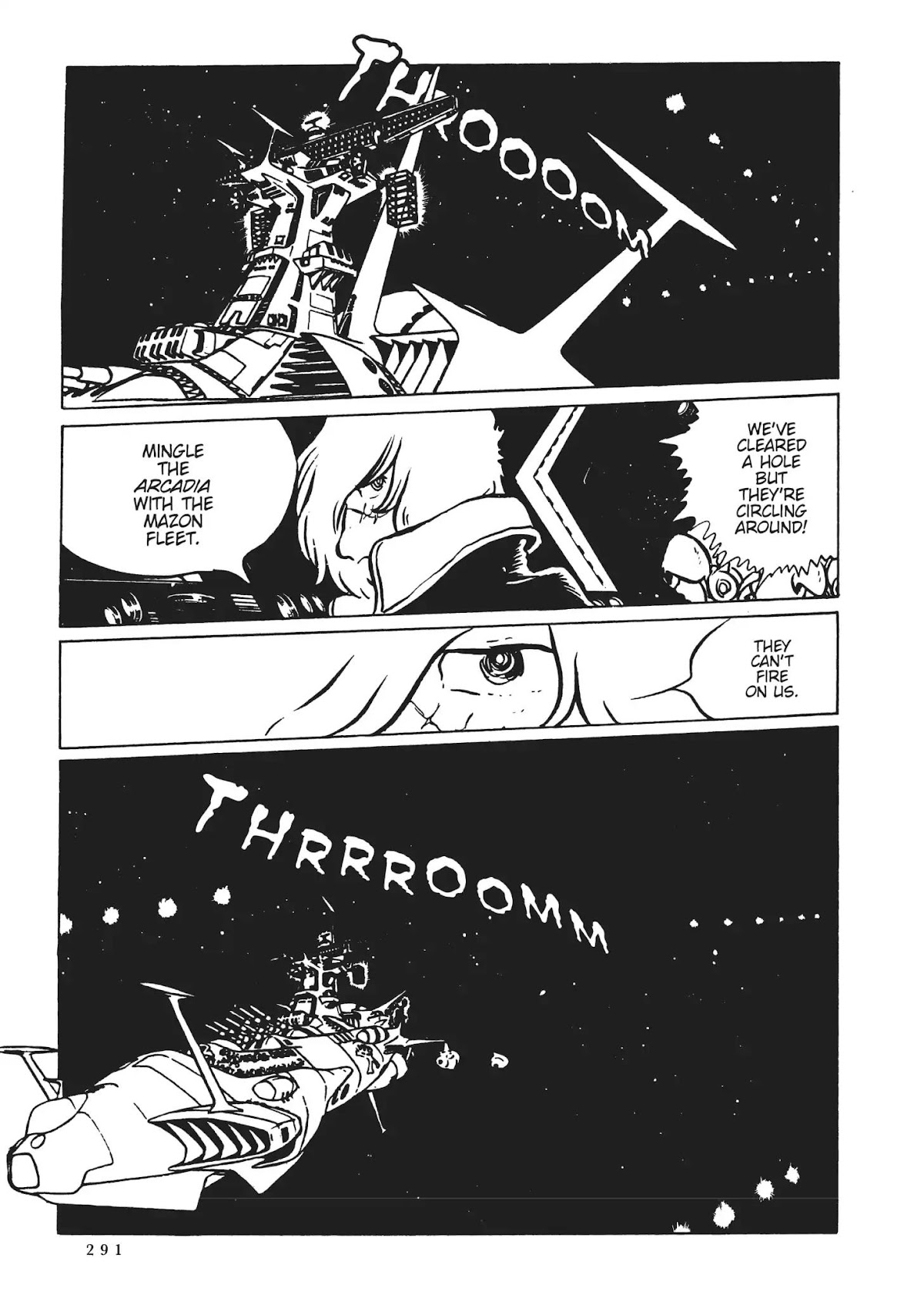 Uchuu Kaizoku Captain Harlock Chapter 13 page 12 - Chapter 13