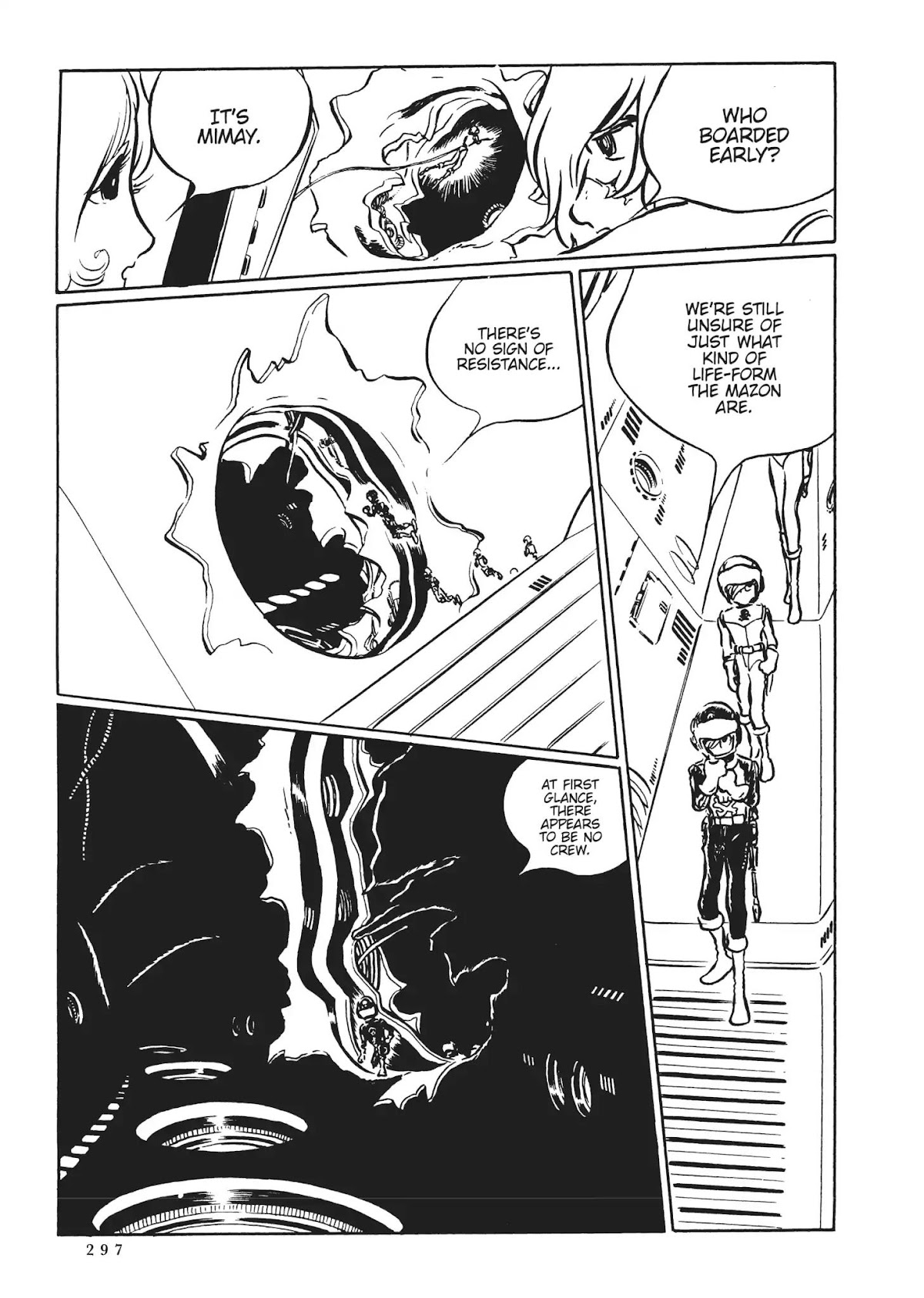 Uchuu Kaizoku Captain Harlock Chapter 13 page 18 - Chapter 13