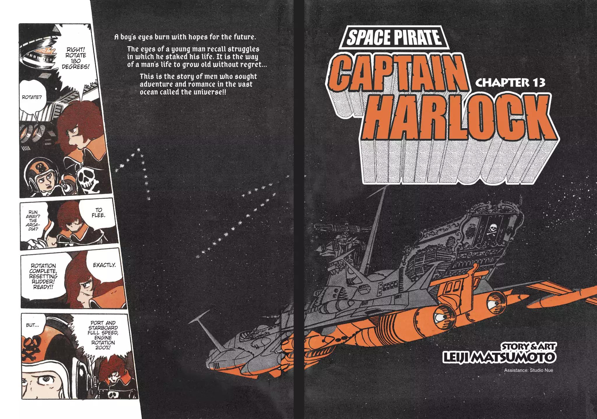 Uchuu Kaizoku Captain Harlock Chapter 13 page 2 - Chapter 13
