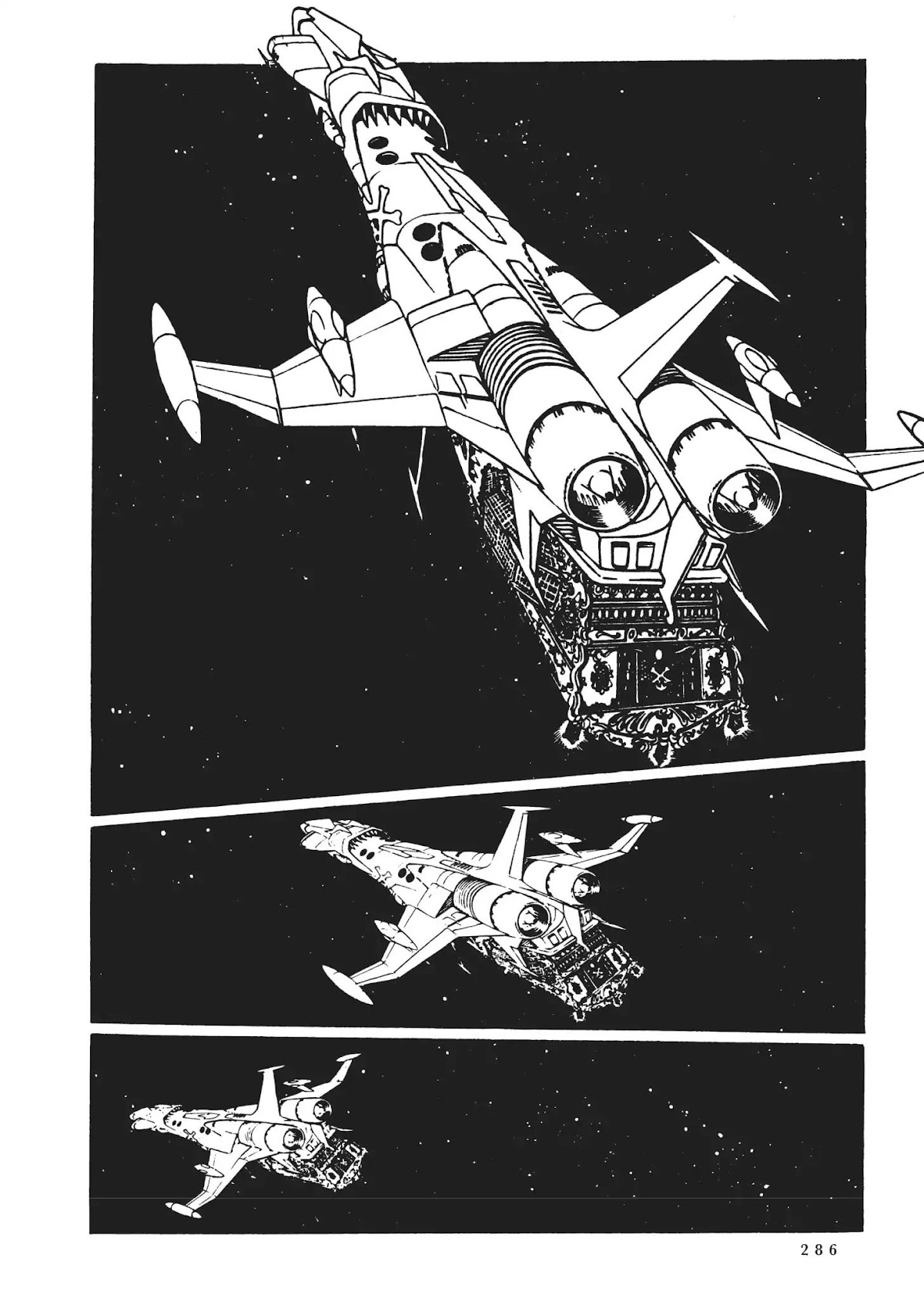 Uchuu Kaizoku Captain Harlock Chapter 13 page 7 - Chapter 13