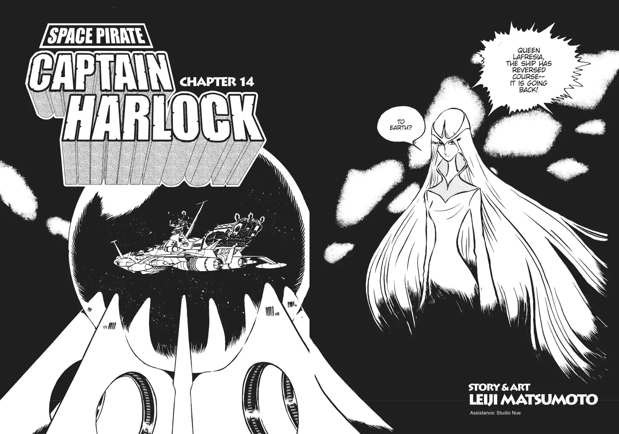 Uchuu Kaizoku Captain Harlock Chapter 14 page 1 - Chapter 14
