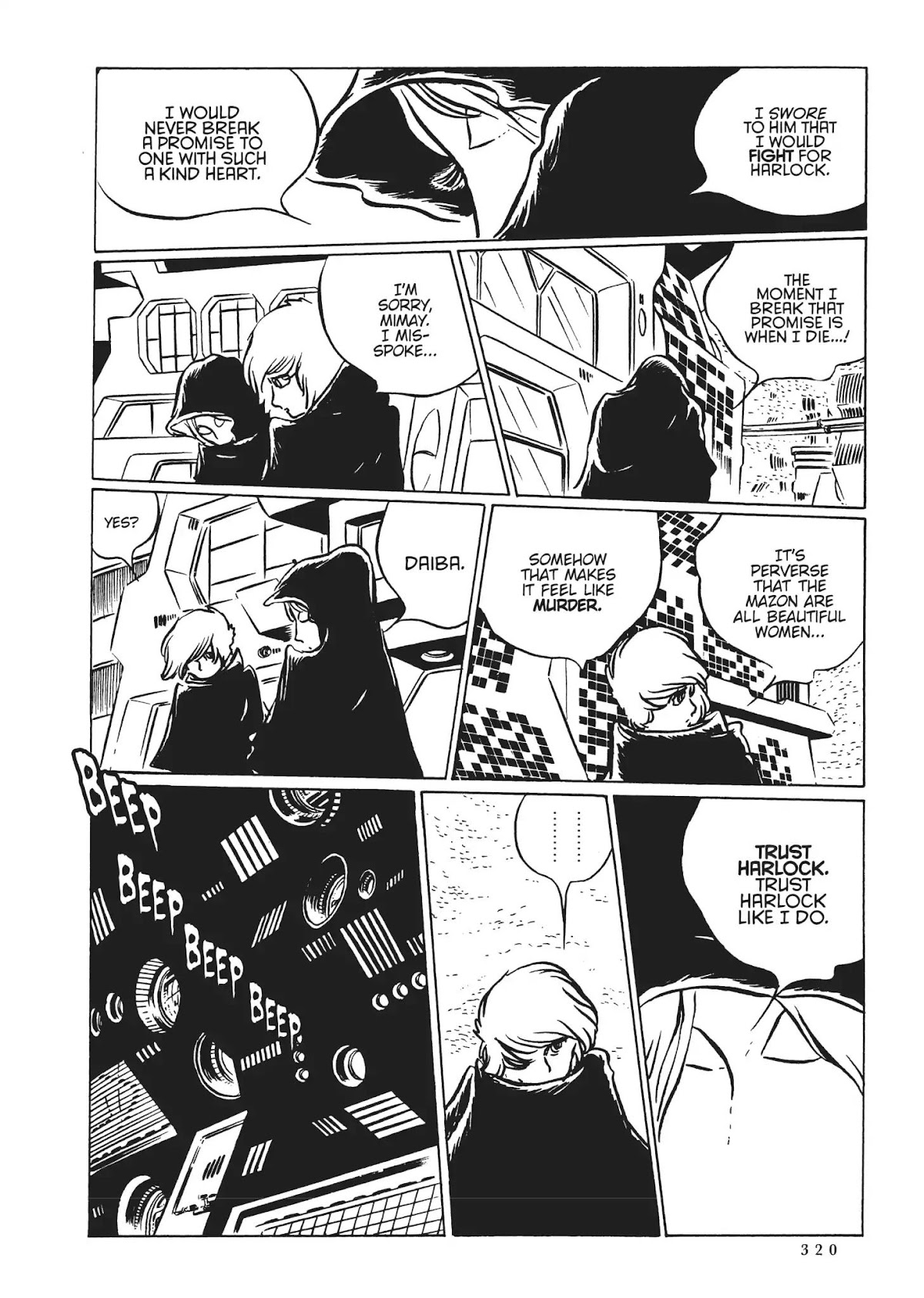 Uchuu Kaizoku Captain Harlock Chapter 14 page 10 - Chapter 14