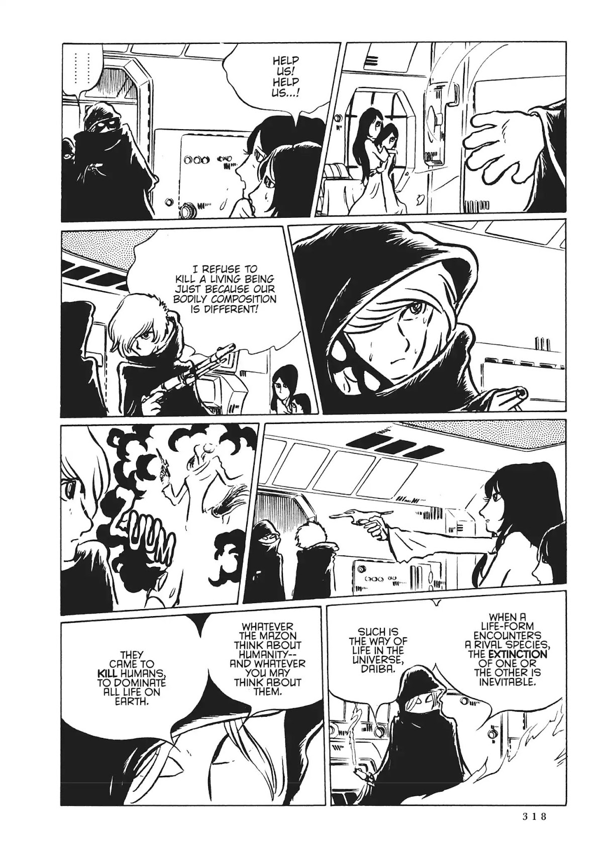 Uchuu Kaizoku Captain Harlock Chapter 14 page 8 - Chapter 14