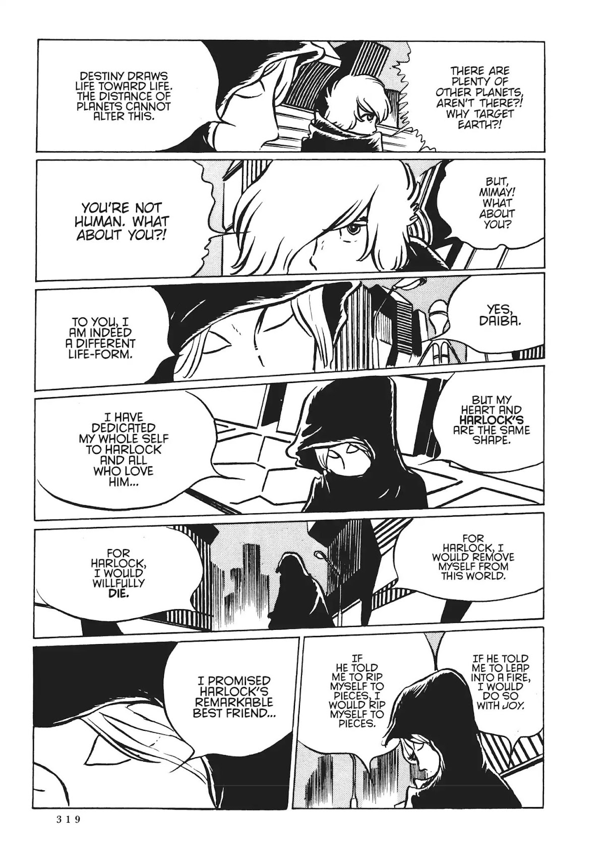 Uchuu Kaizoku Captain Harlock Chapter 14 page 9 - Chapter 14