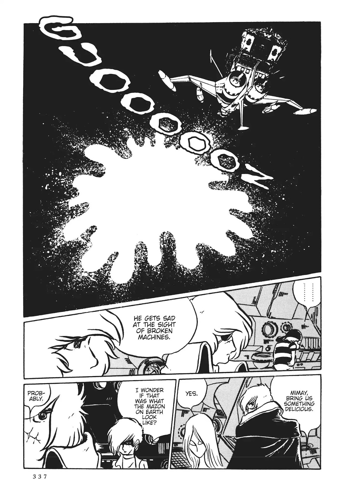 Uchuu Kaizoku Captain Harlock Chapter 15 page 8 - Chapter 15