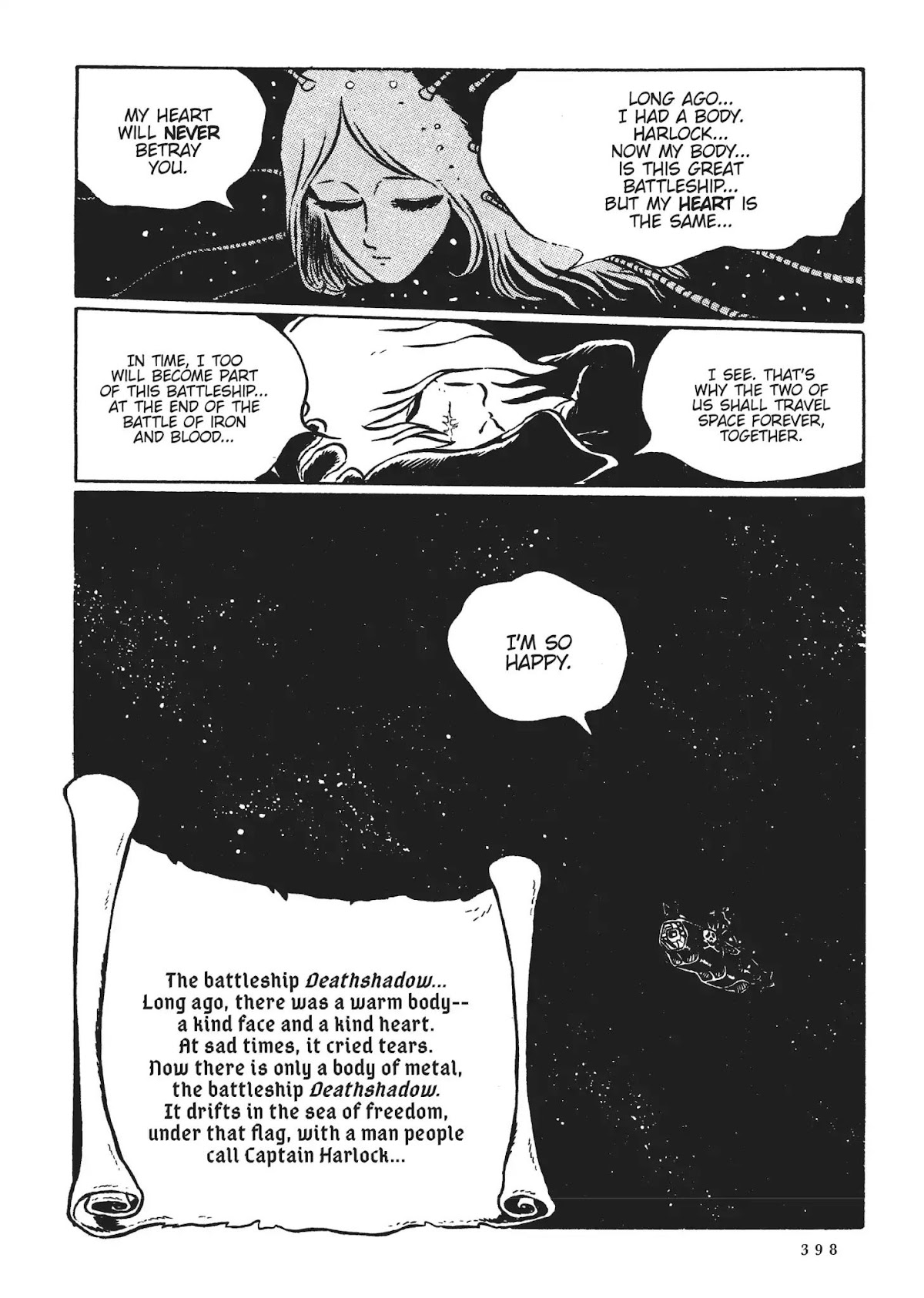Uchuu Kaizoku Captain Harlock Chapter 16.5 page 19 - Vol.1 Bonus Chapter