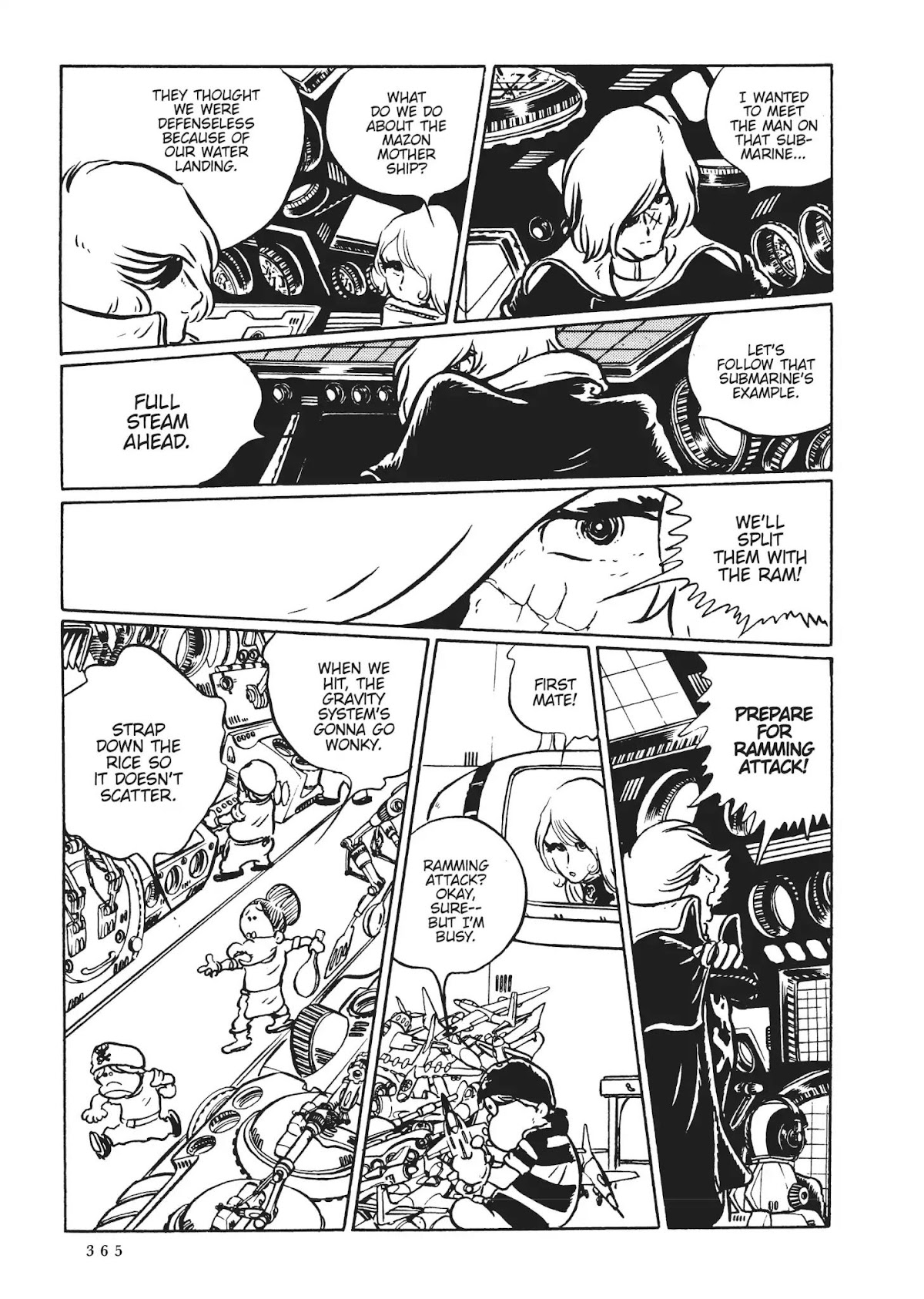 Uchuu Kaizoku Captain Harlock Chapter 16 page 12 - Chapter 16