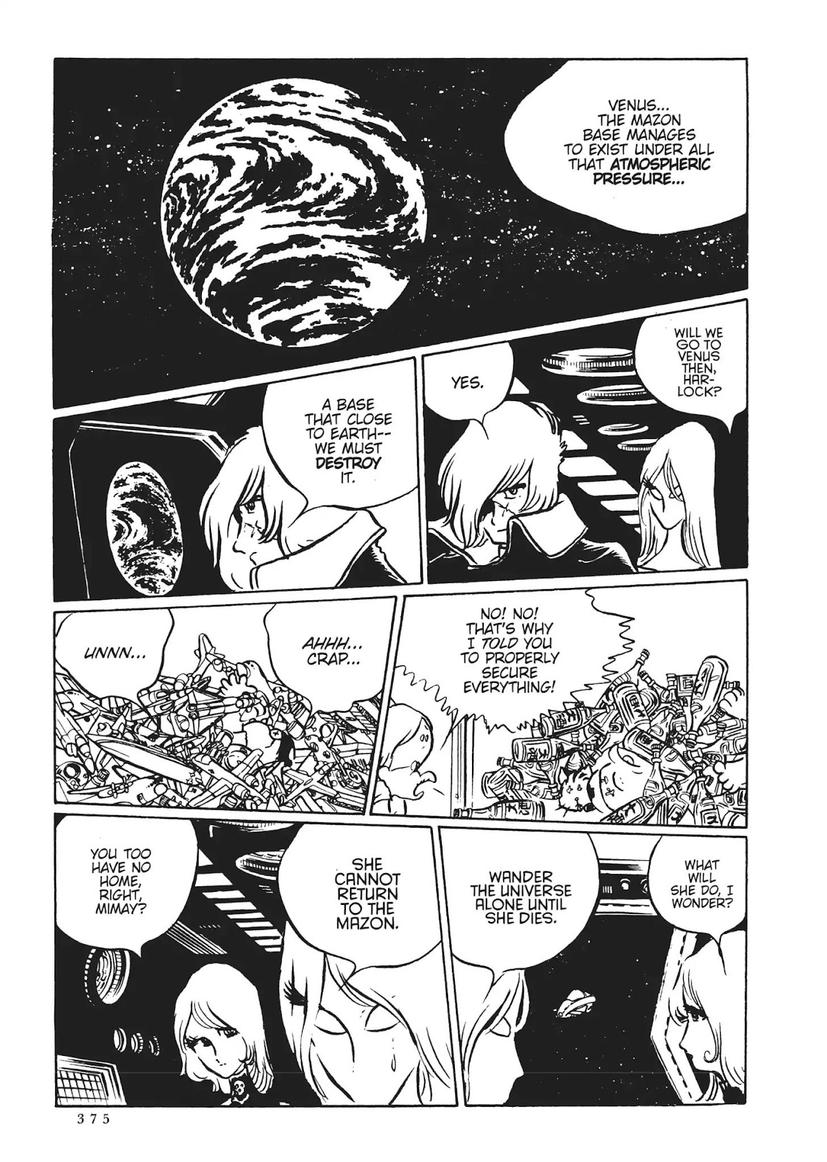 Uchuu Kaizoku Captain Harlock Chapter 16 page 22 - Chapter 16