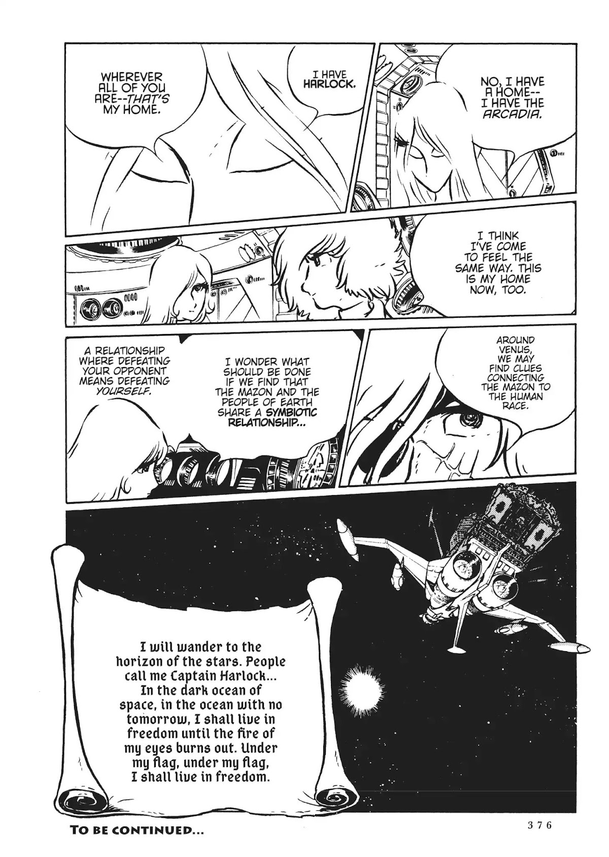 Uchuu Kaizoku Captain Harlock Chapter 16 page 23 - Chapter 16