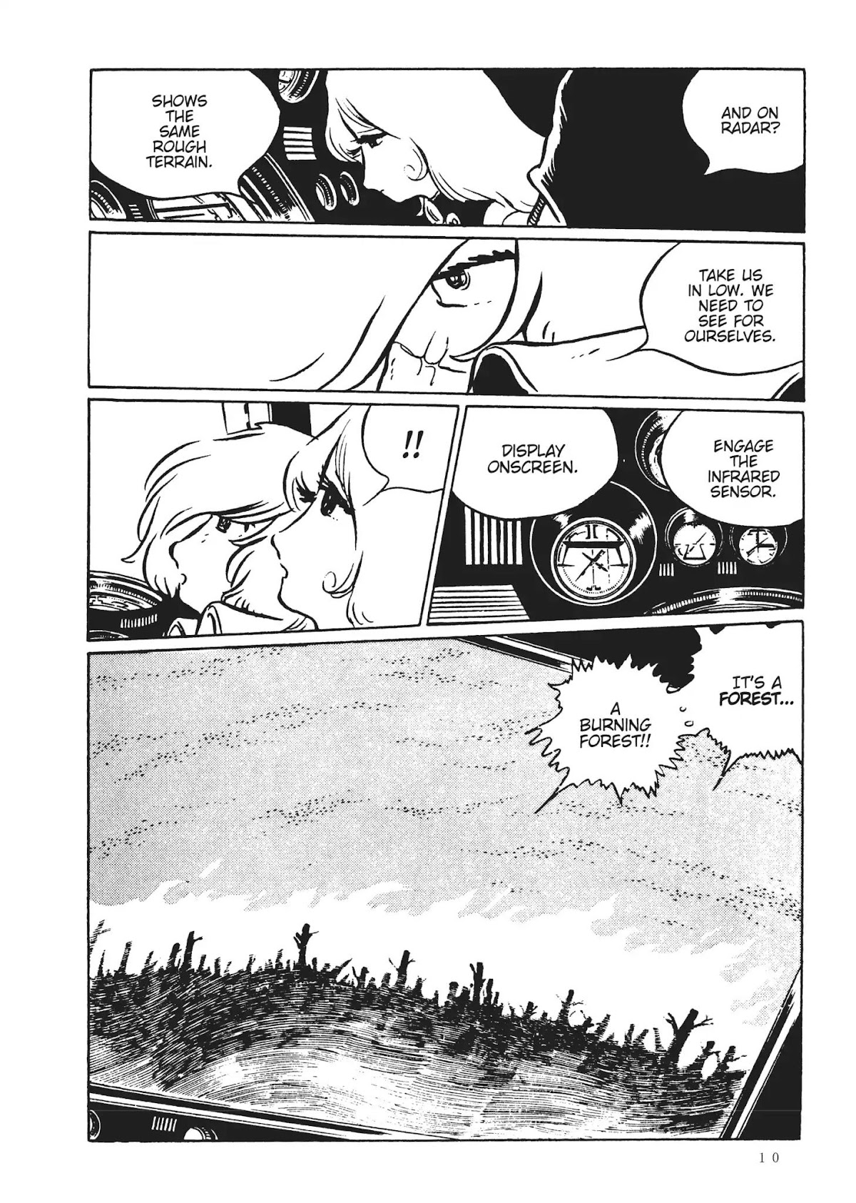 Uchuu Kaizoku Captain Harlock Chapter 17 page 10 - Chapter 17
