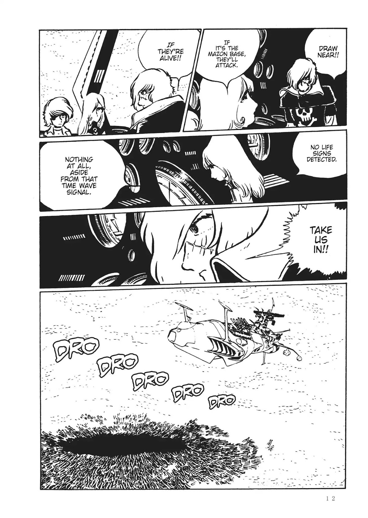 Uchuu Kaizoku Captain Harlock Chapter 17 page 12 - Chapter 17
