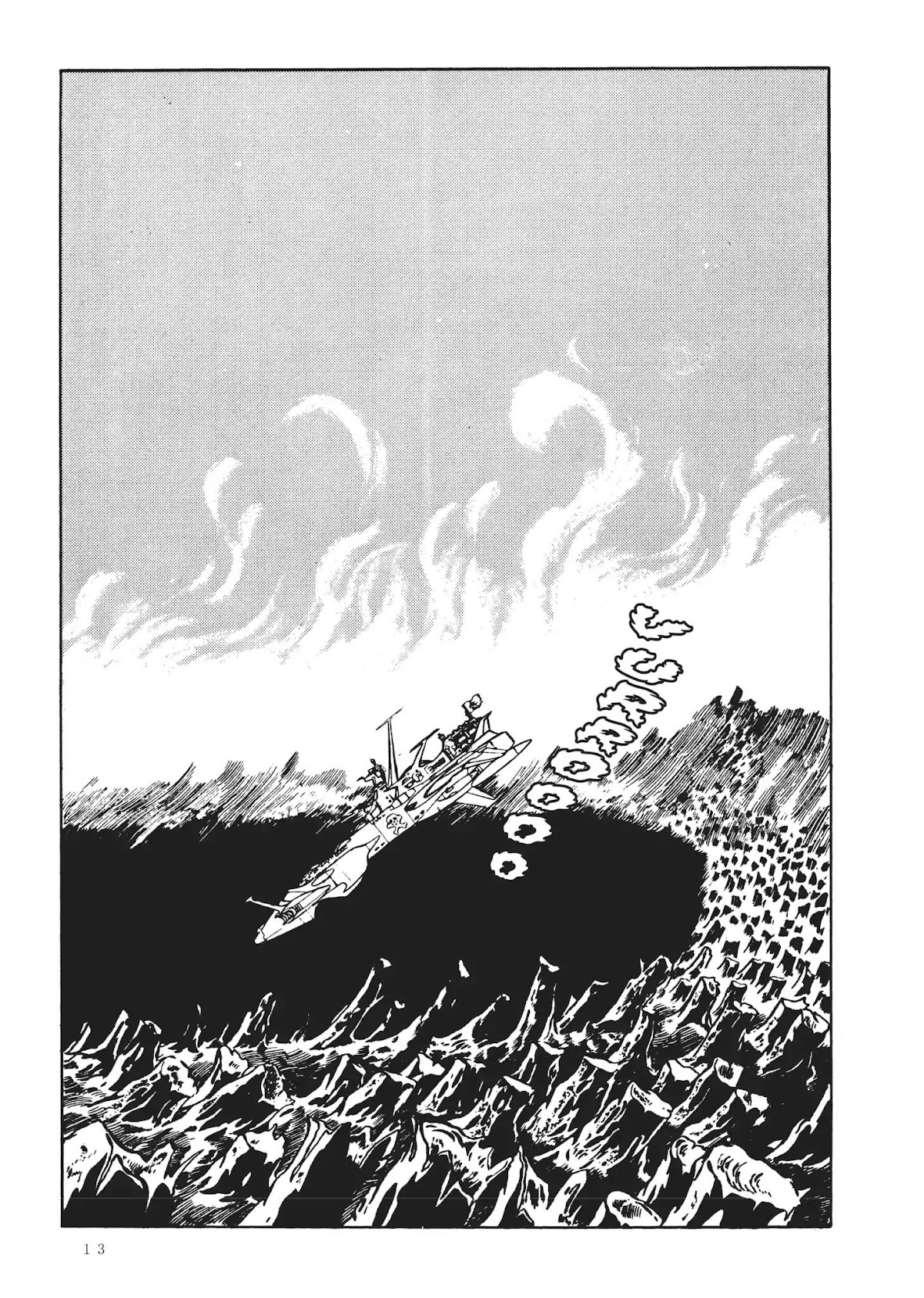 Uchuu Kaizoku Captain Harlock Chapter 17 page 13 - Chapter 17