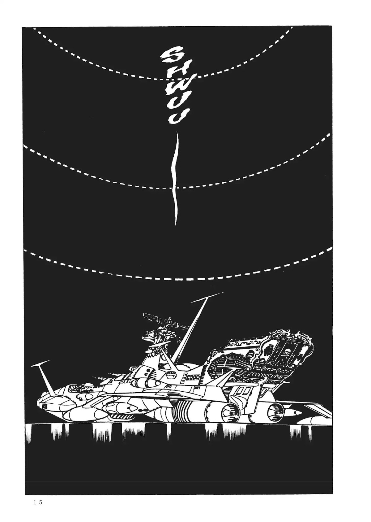 Uchuu Kaizoku Captain Harlock Chapter 17 page 15 - Chapter 17