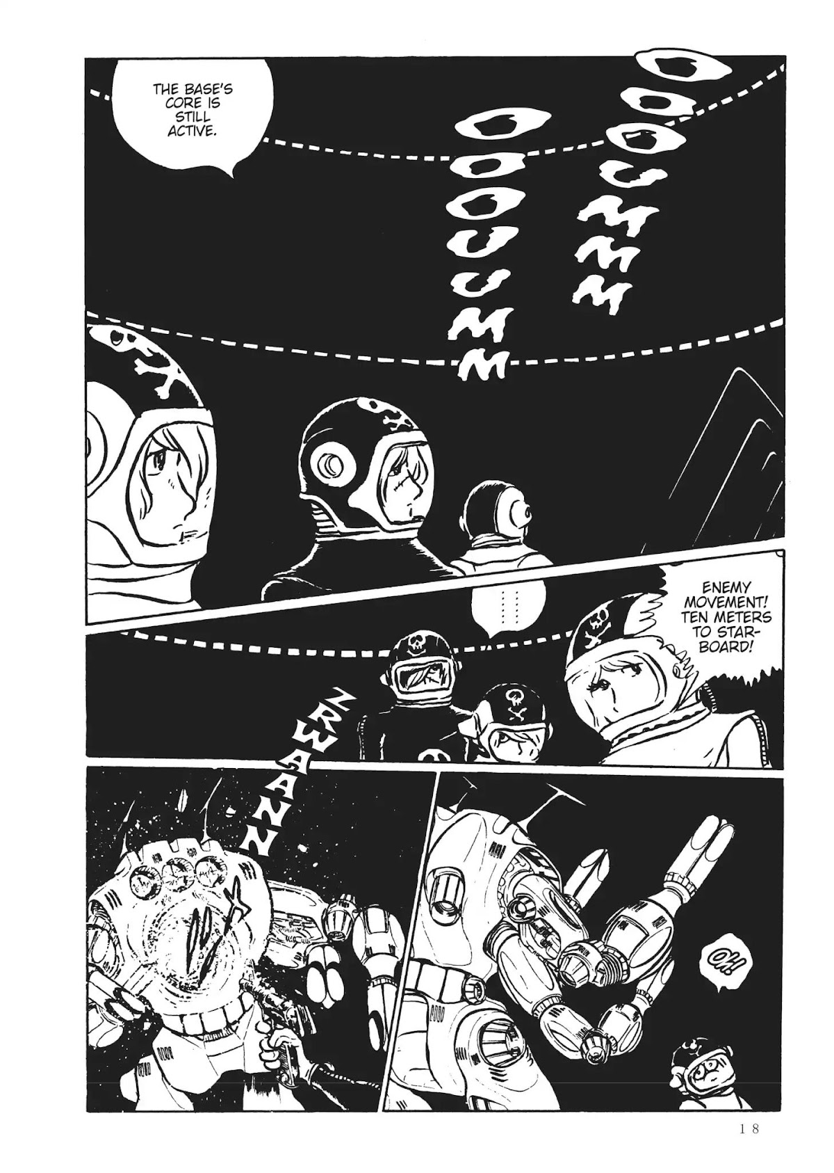 Uchuu Kaizoku Captain Harlock Chapter 17 page 18 - Chapter 17