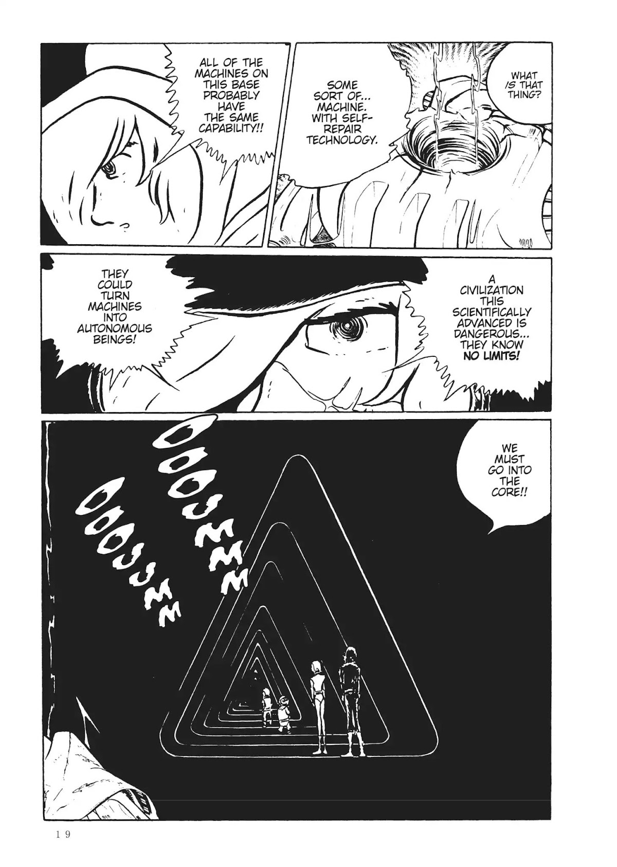 Uchuu Kaizoku Captain Harlock Chapter 17 page 19 - Chapter 17