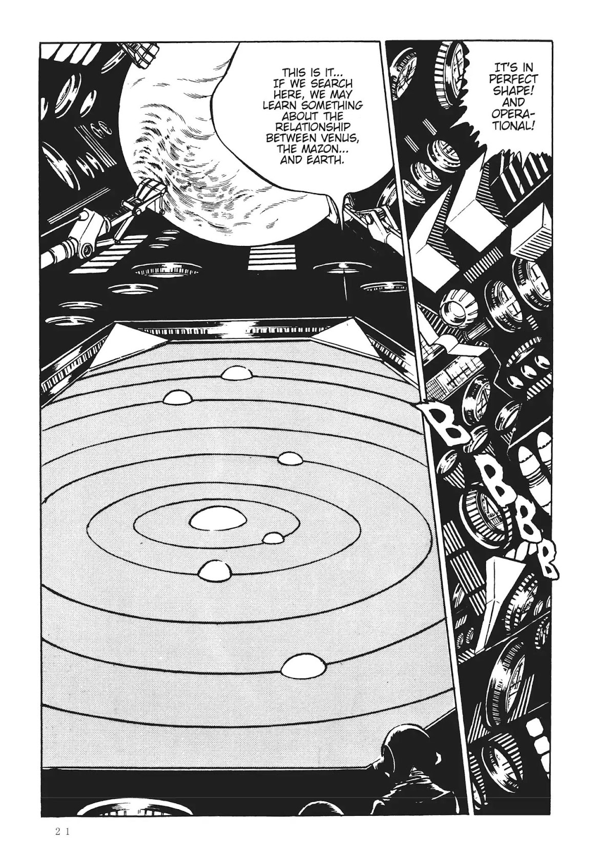 Uchuu Kaizoku Captain Harlock Chapter 17 page 21 - Chapter 17