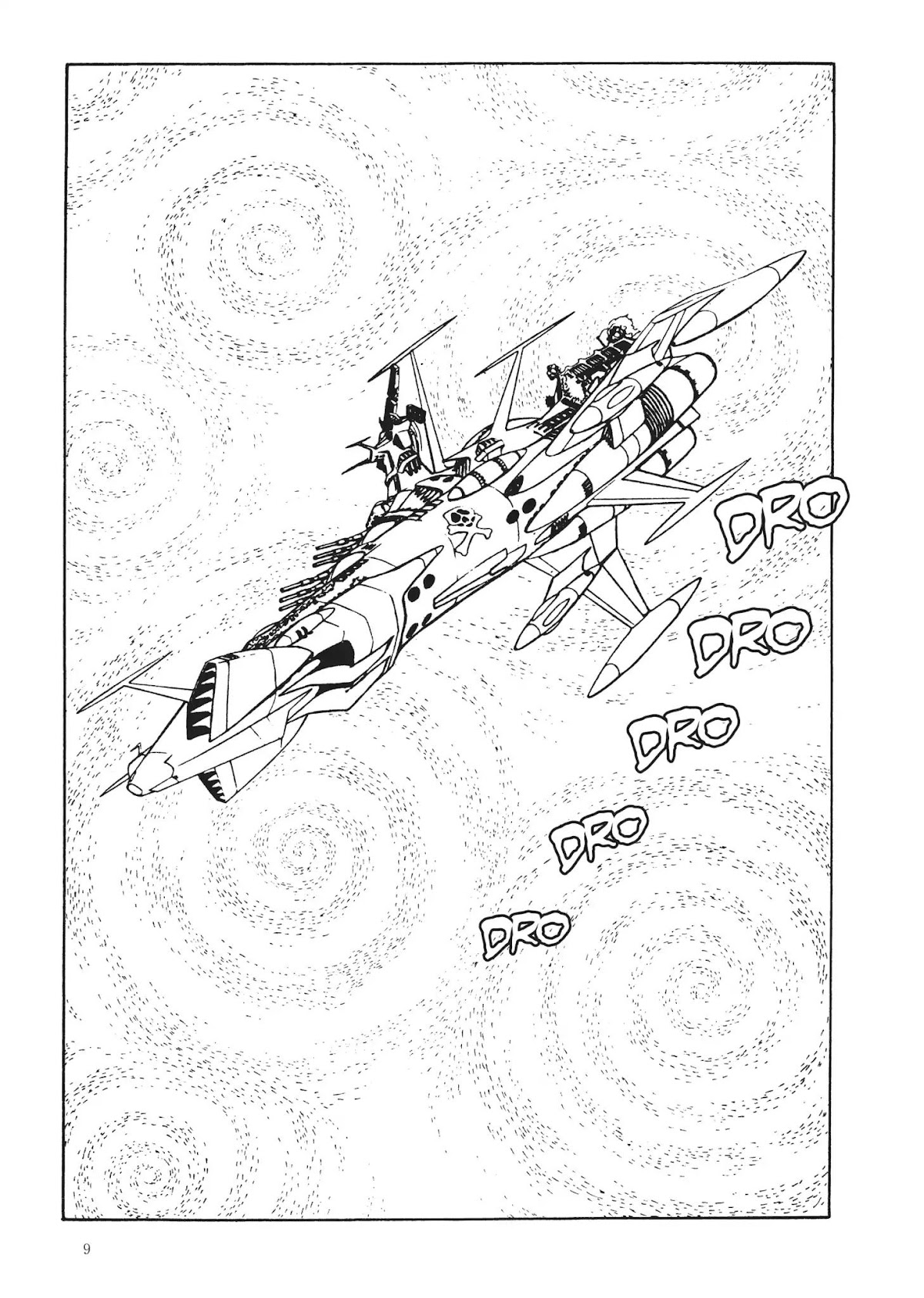 Uchuu Kaizoku Captain Harlock Chapter 17 page 9 - Chapter 17