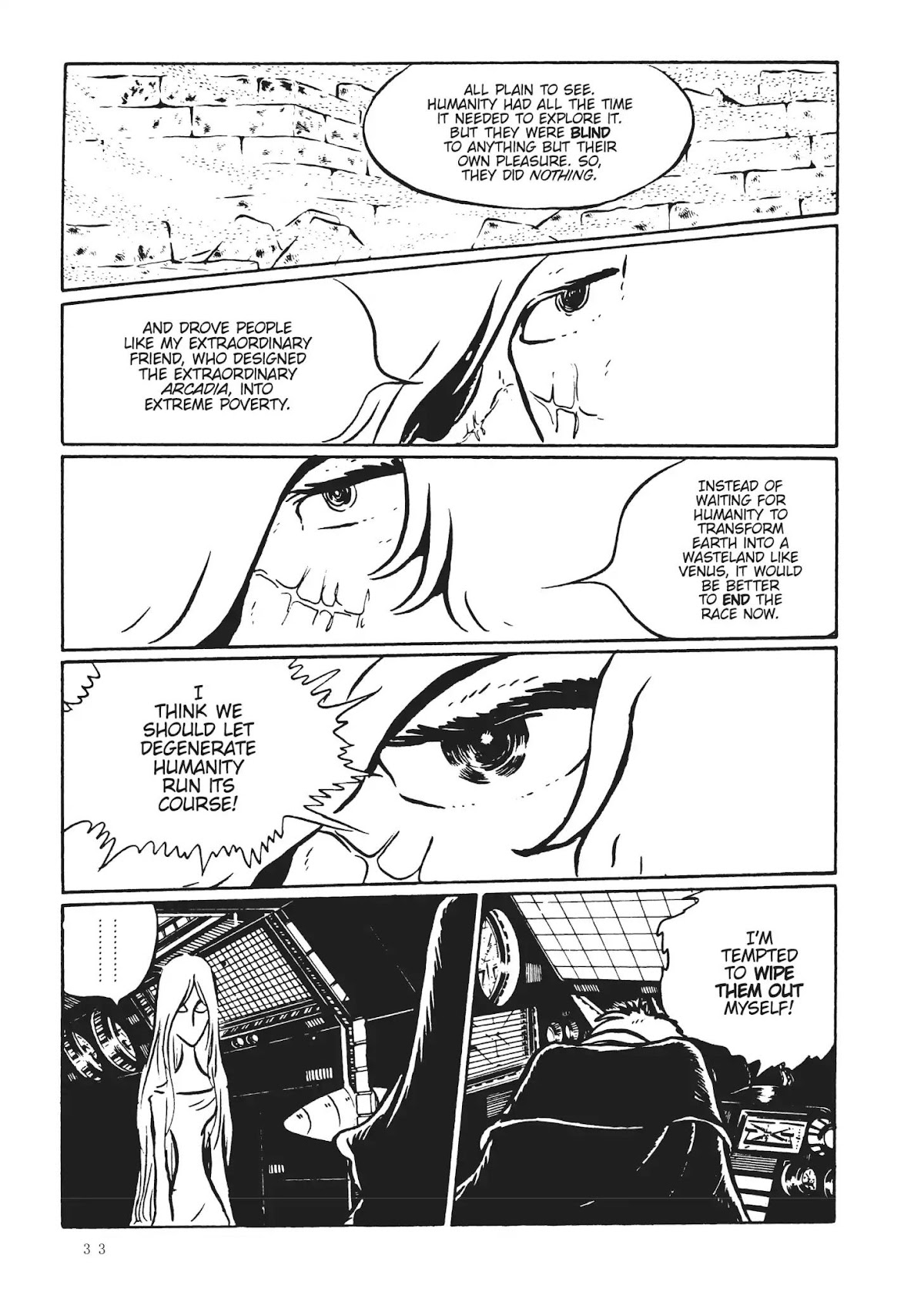 Uchuu Kaizoku Captain Harlock Chapter 18 page 10 - Chapter 18