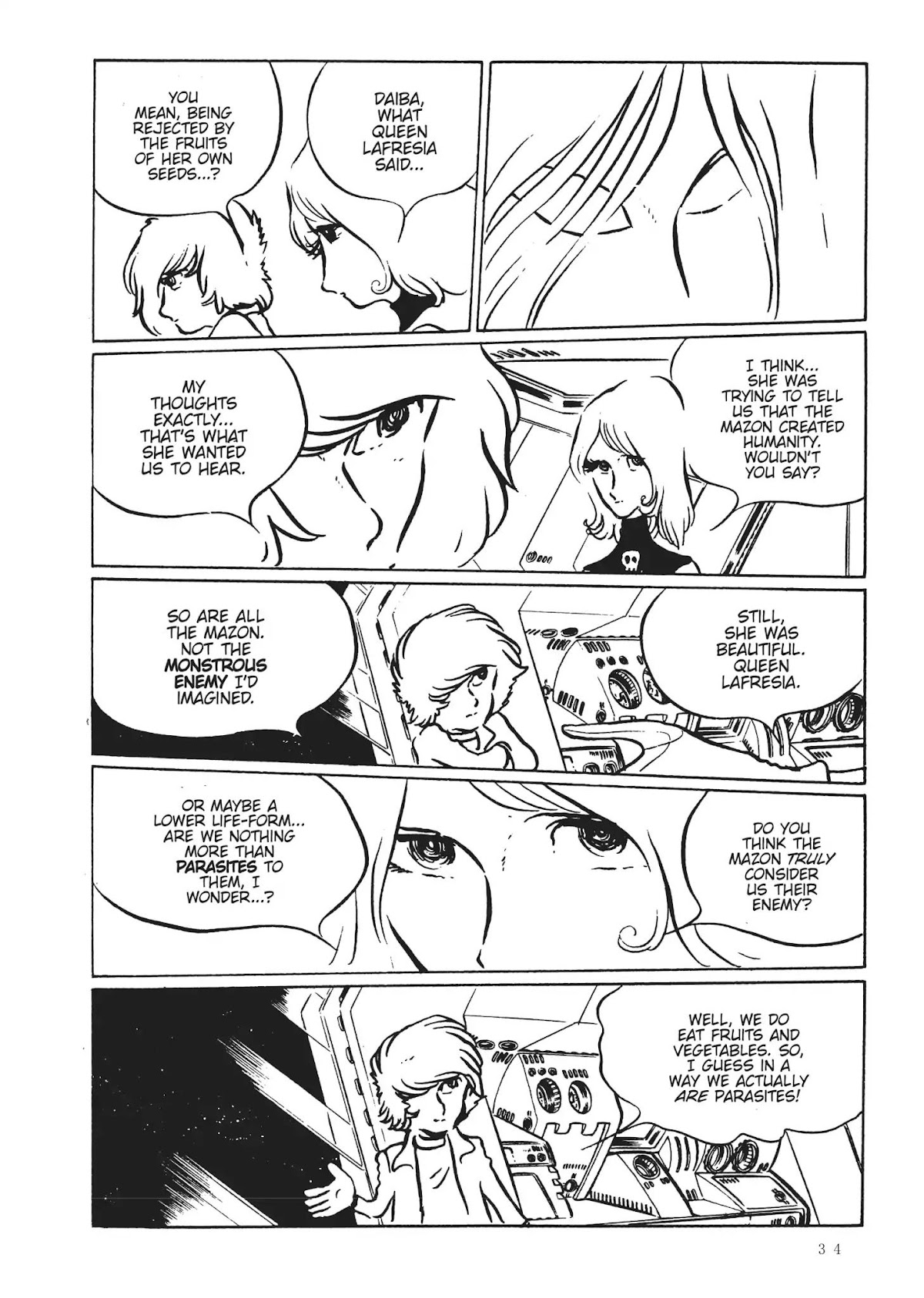 Uchuu Kaizoku Captain Harlock Chapter 18 page 11 - Chapter 18