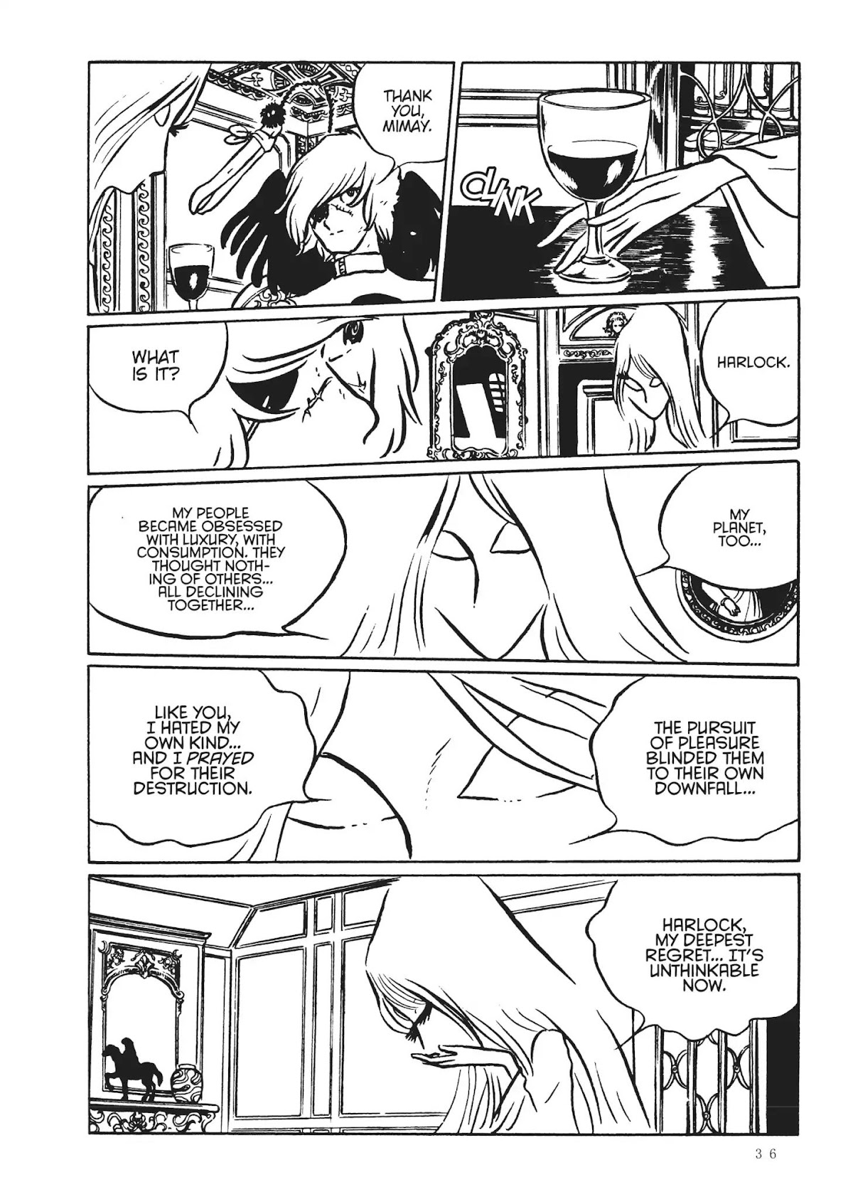 Uchuu Kaizoku Captain Harlock Chapter 18 page 13 - Chapter 18
